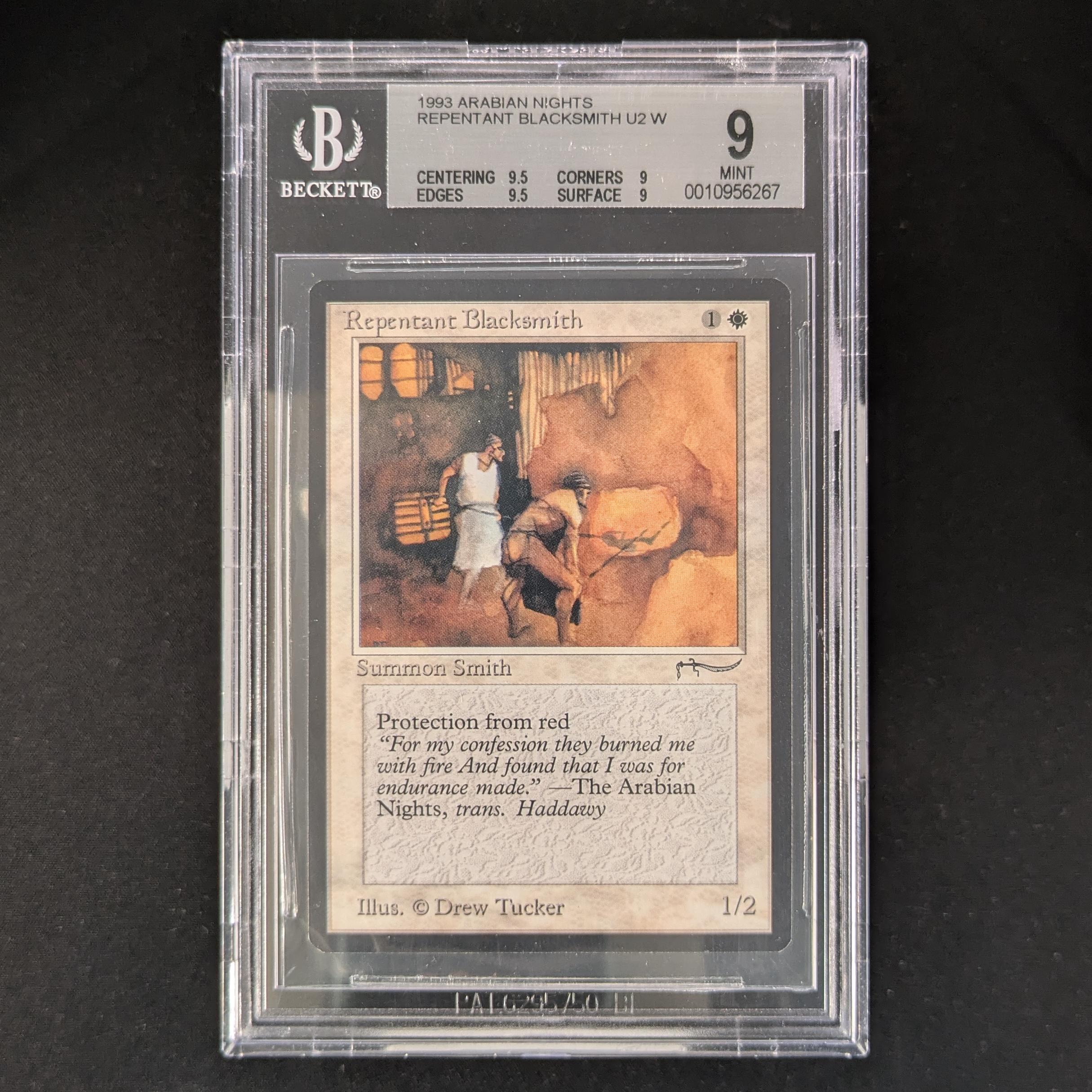 MTG Singles - Respentant Blacksmith - Arabian Nights - BGS 9 -