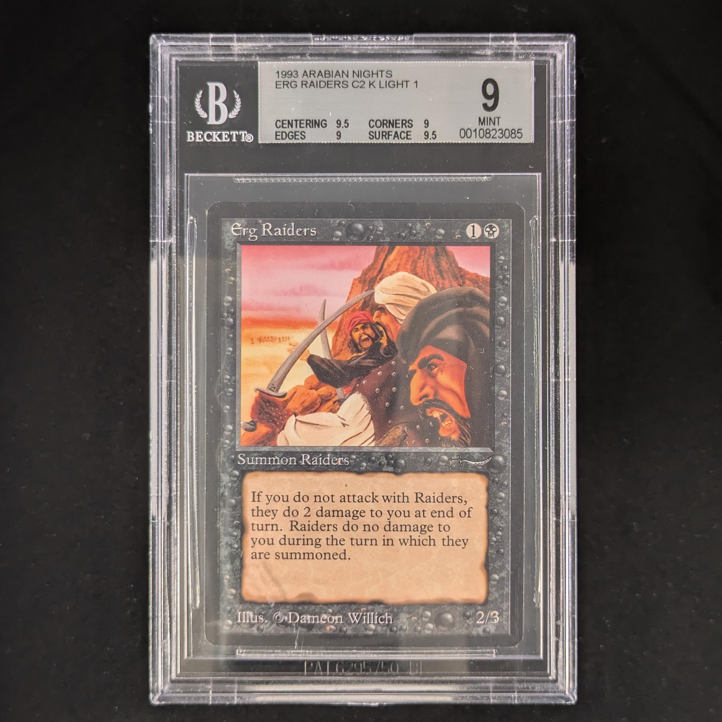 MTG Singles - Erg Raiders - Arabian Nights - BGS 9 - Light -