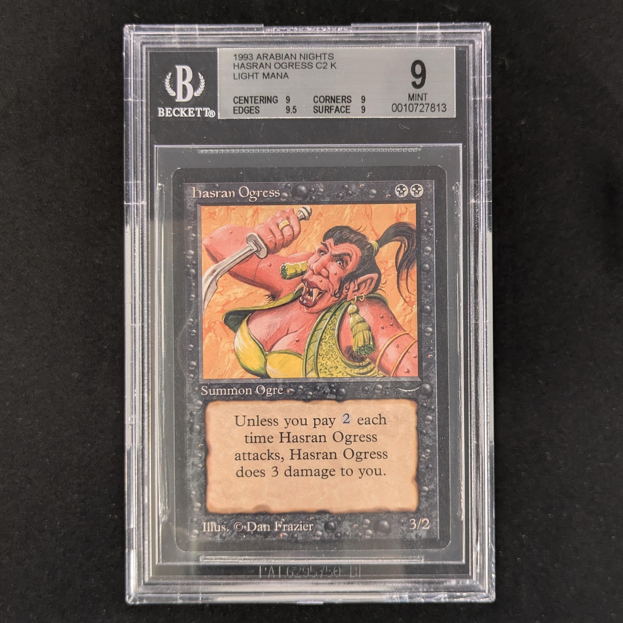 MTG Singles - Hasran Ogress - Arabian Nights - BGS 9 - Light -
