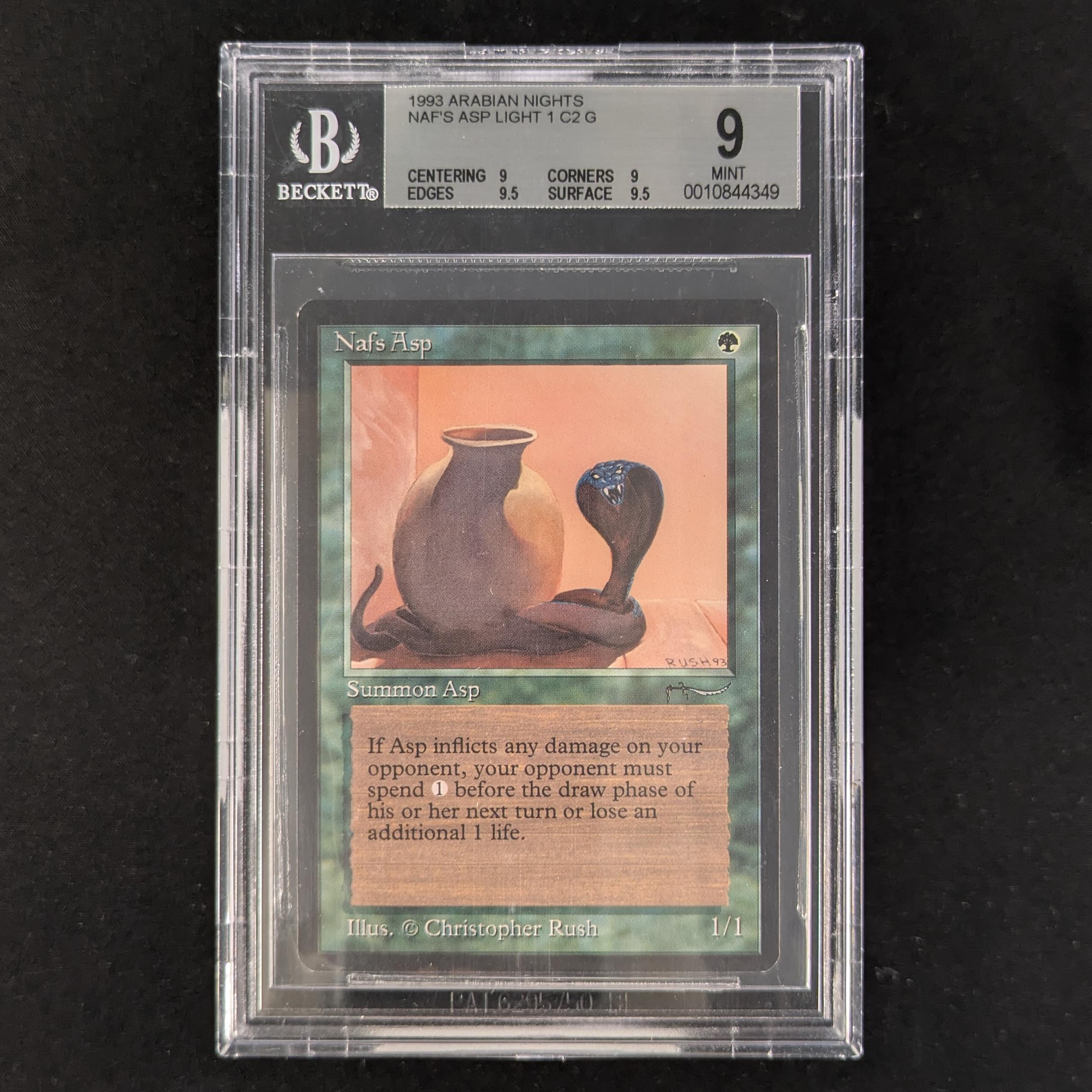 MTG Singles - Nafs Asp - Arabian Nights - BGS 9 - Light -