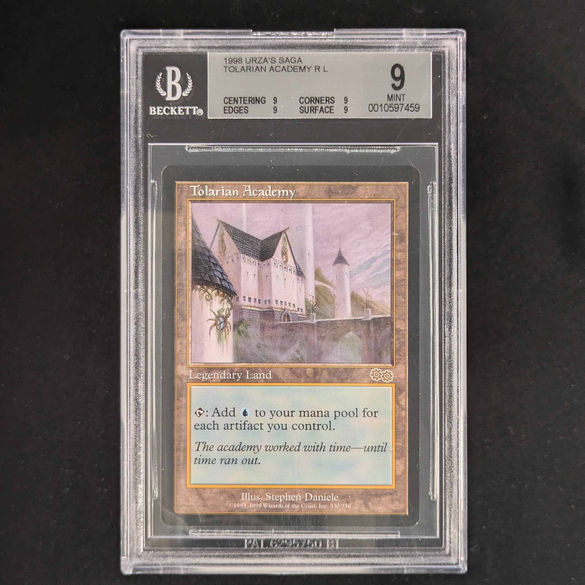 MTG Singles - Tolarian Academy - Urza's Saga - BGS 9 -