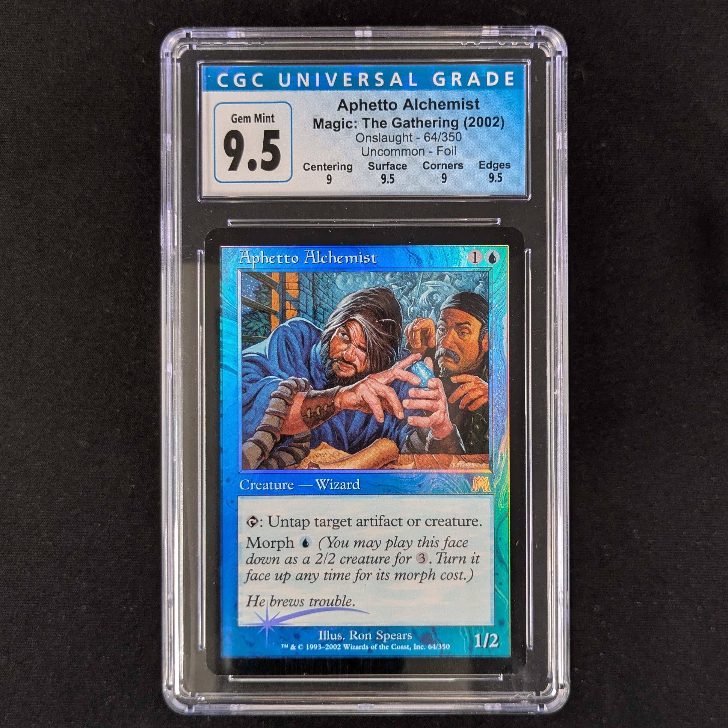 MTG Singles - Aphetto Alchemist - Onslaught - CGC 9.5 -