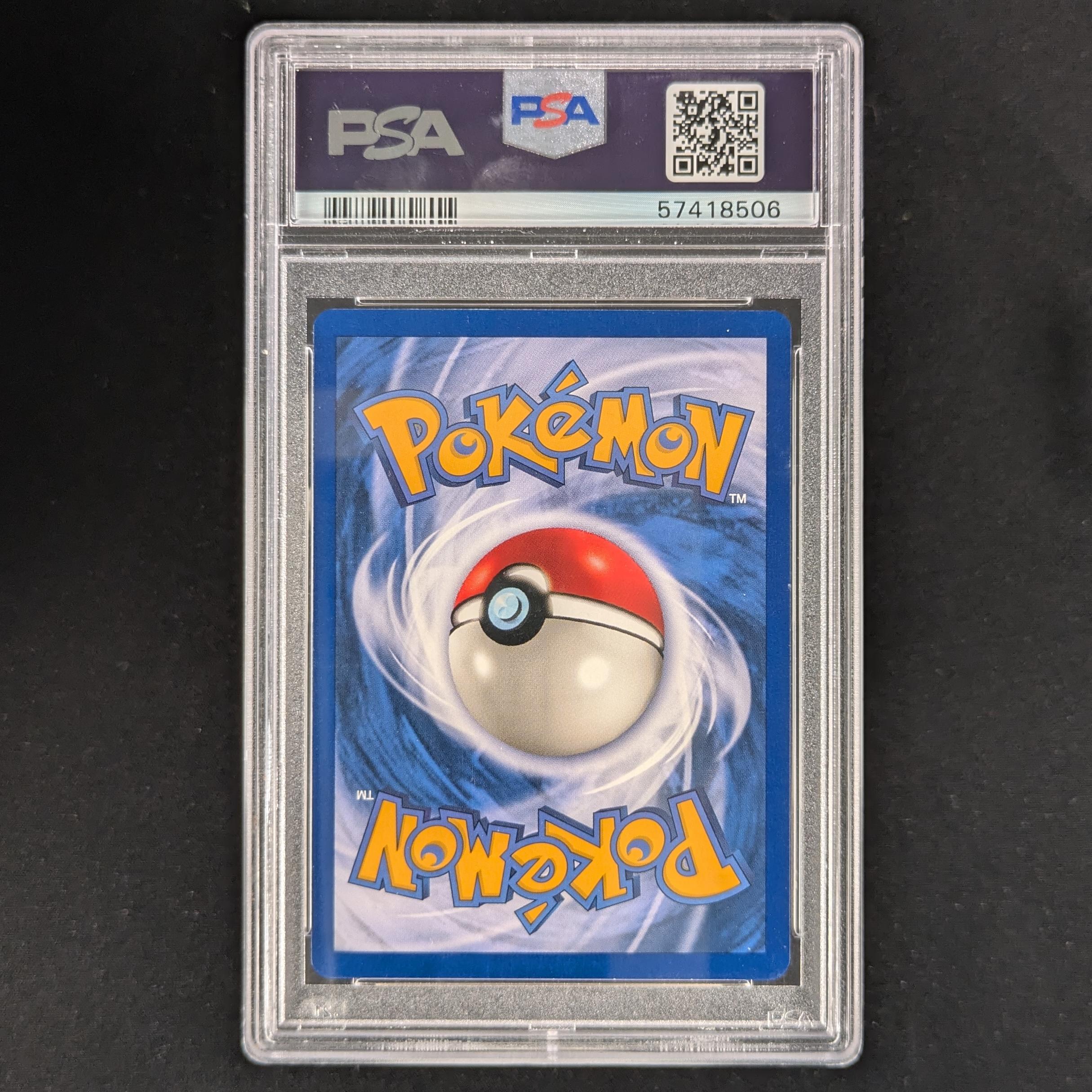 PTCG Singles - Ninetales (BS 12) - Base Set - PSA 8 - First -