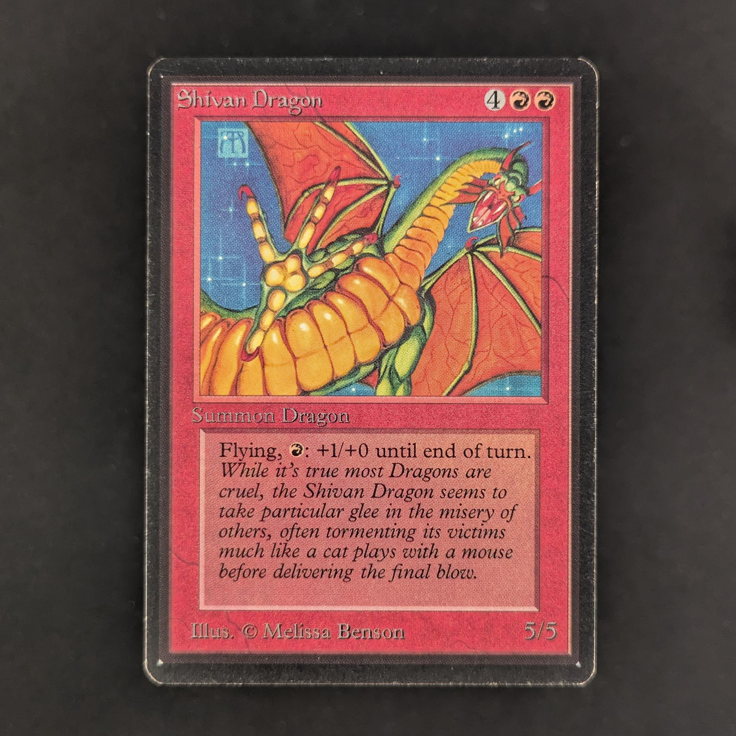 MTG Singles - Shivan Dragon - Beta - GD - 33463