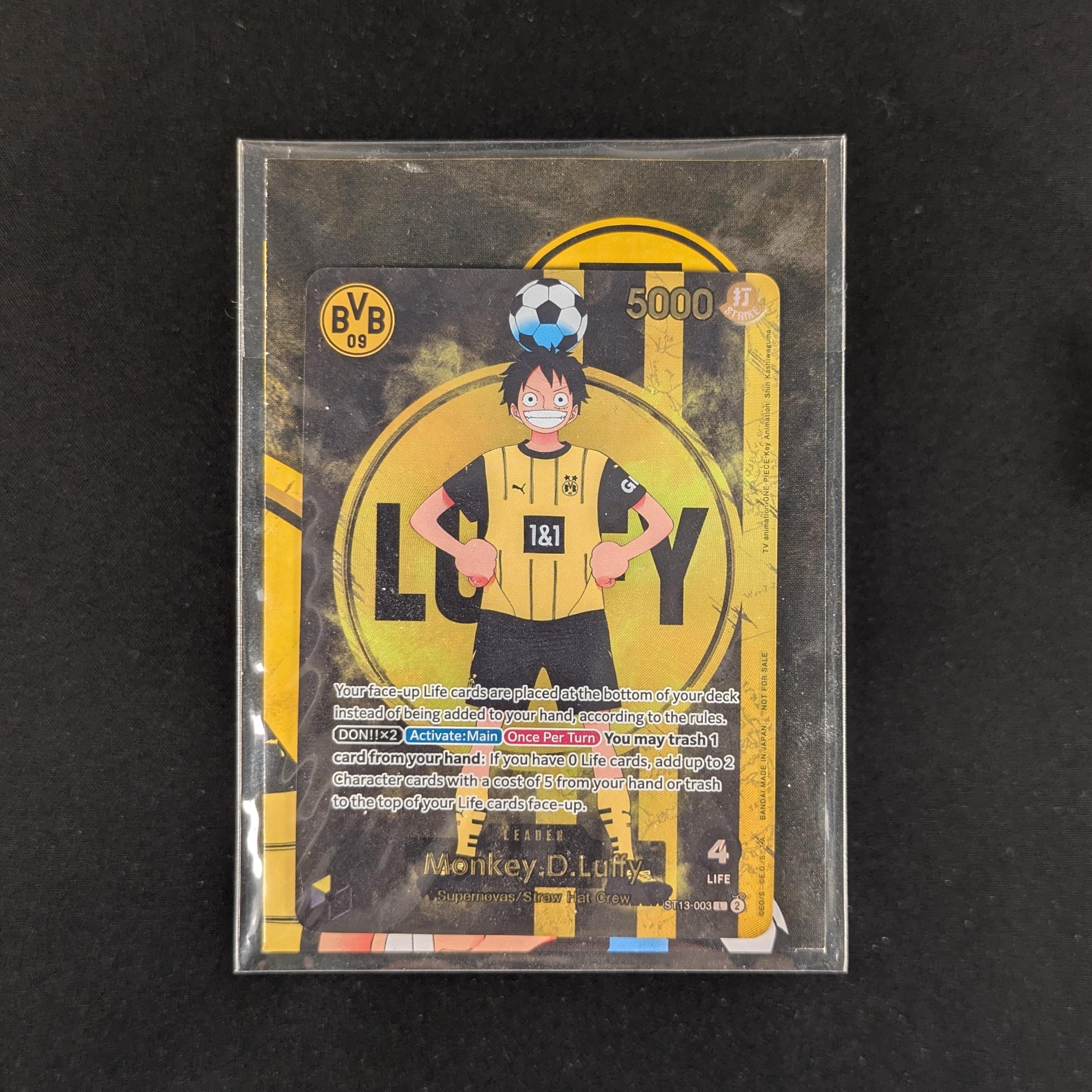 OPCG Singles - Monkey.D.Luffy (ST13-003) - Unnumbered Promos - EX - With Poster -