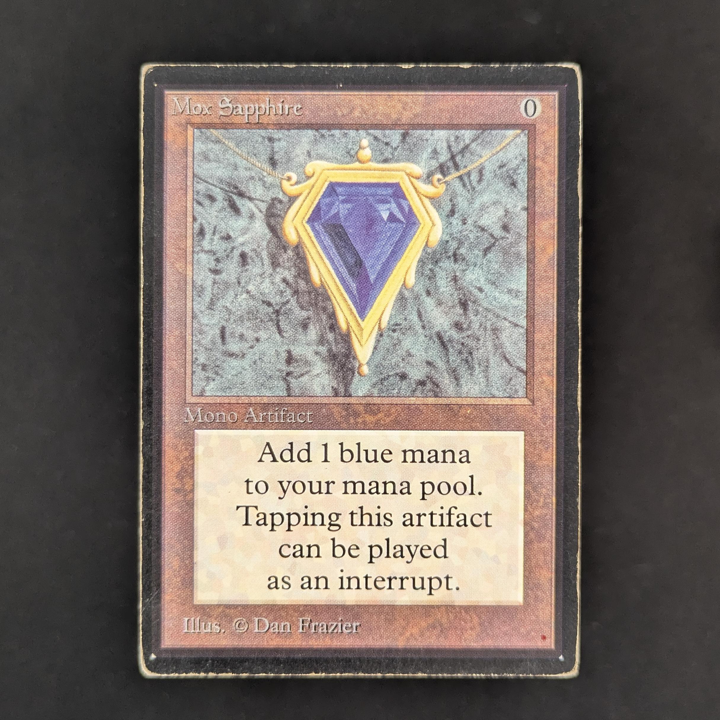 MTG Singles - Mox Sapphire - International Edition - PO - INKED - 33522