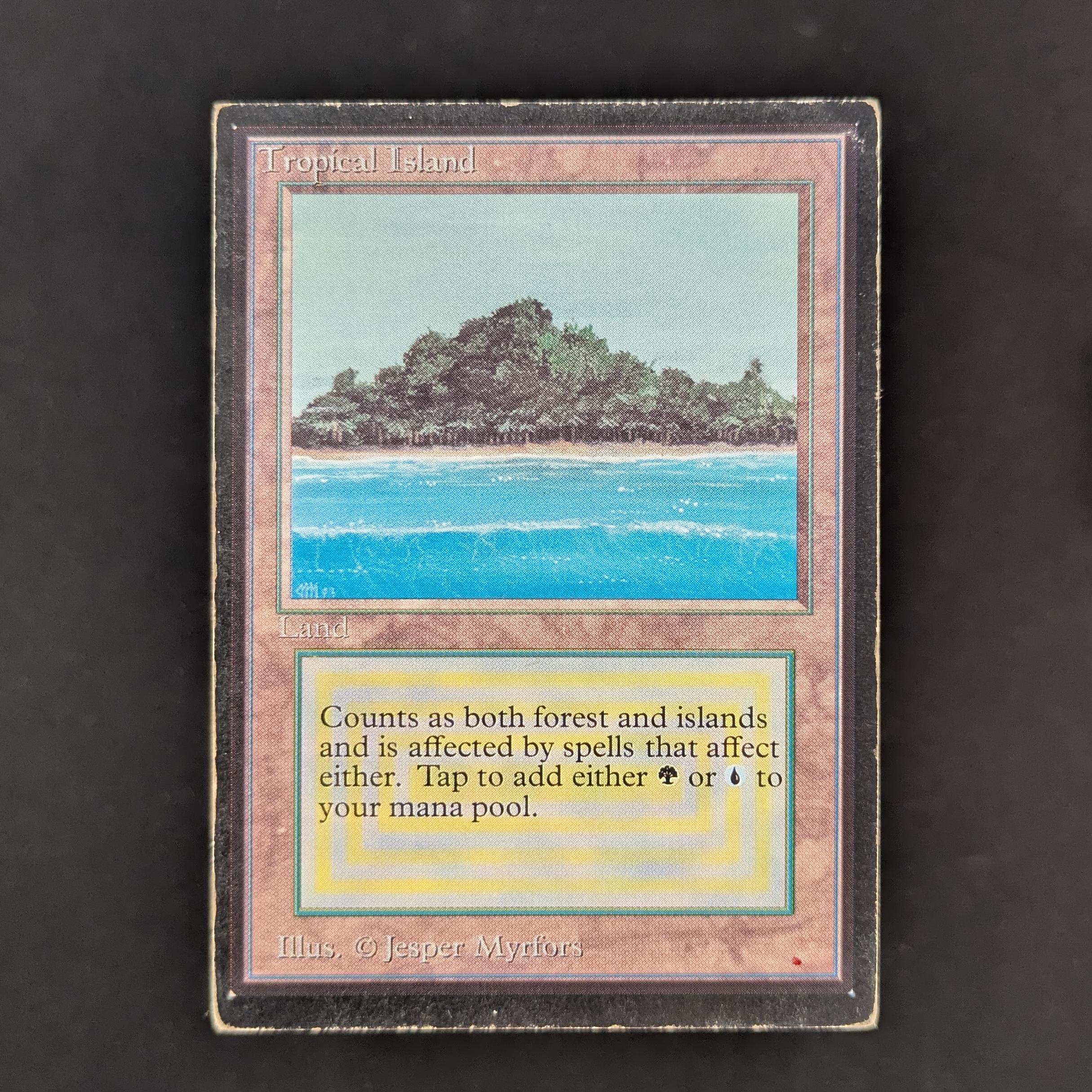 MTG Singles - Tropical Island - International Edition - PO - INKED - 33531