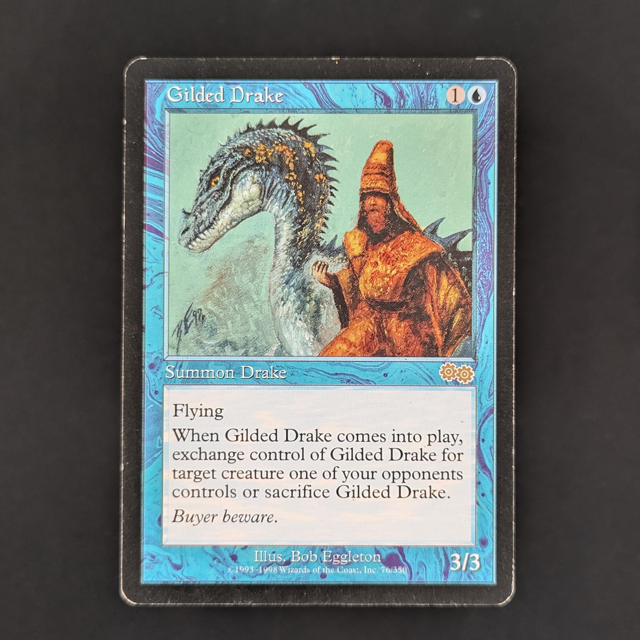 MTG Singles - Gilded Drake - Urza's Saga - English - LP - 33631