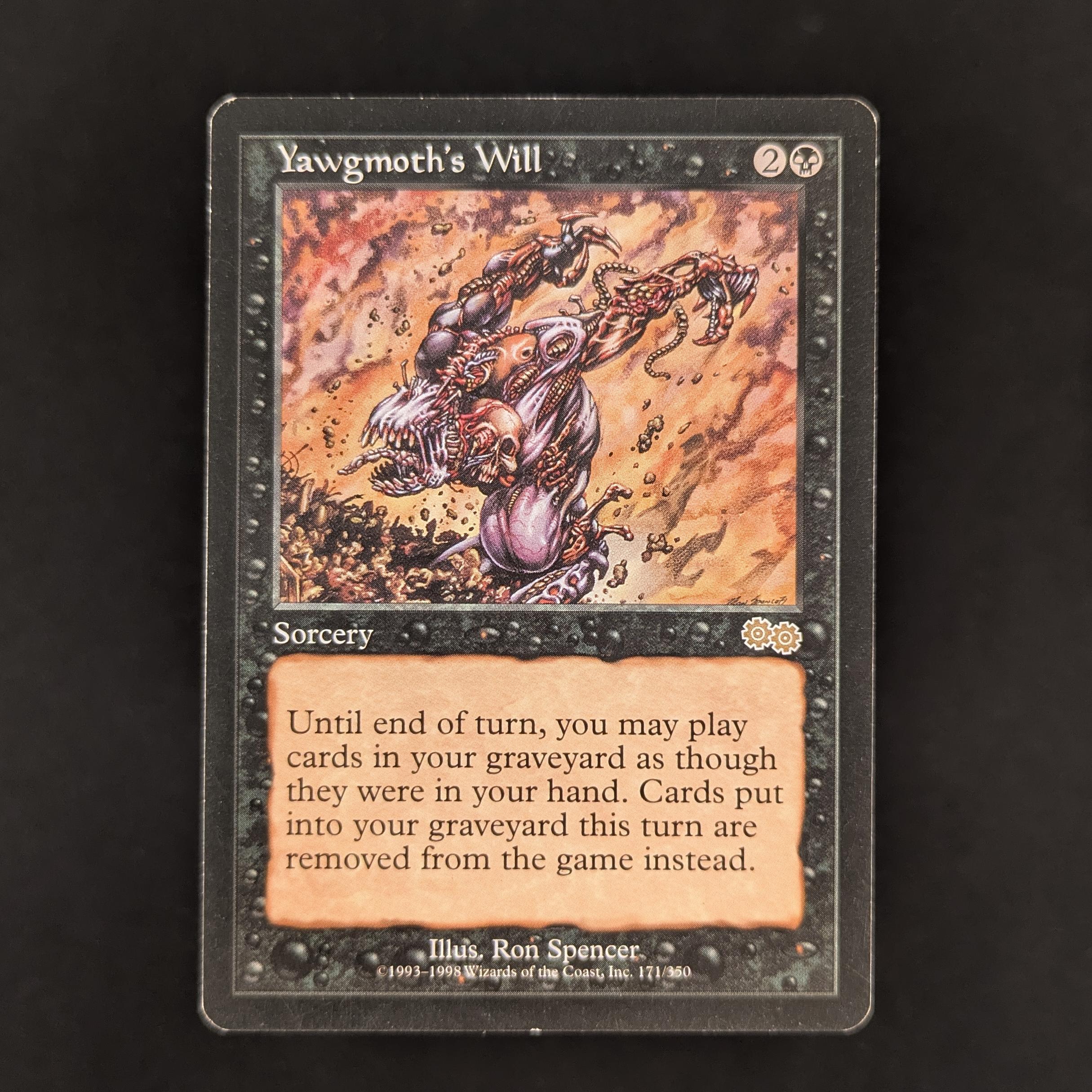 MTG Singles - Yawgmoth's Will - Urza's Saga - English - GD - 33633