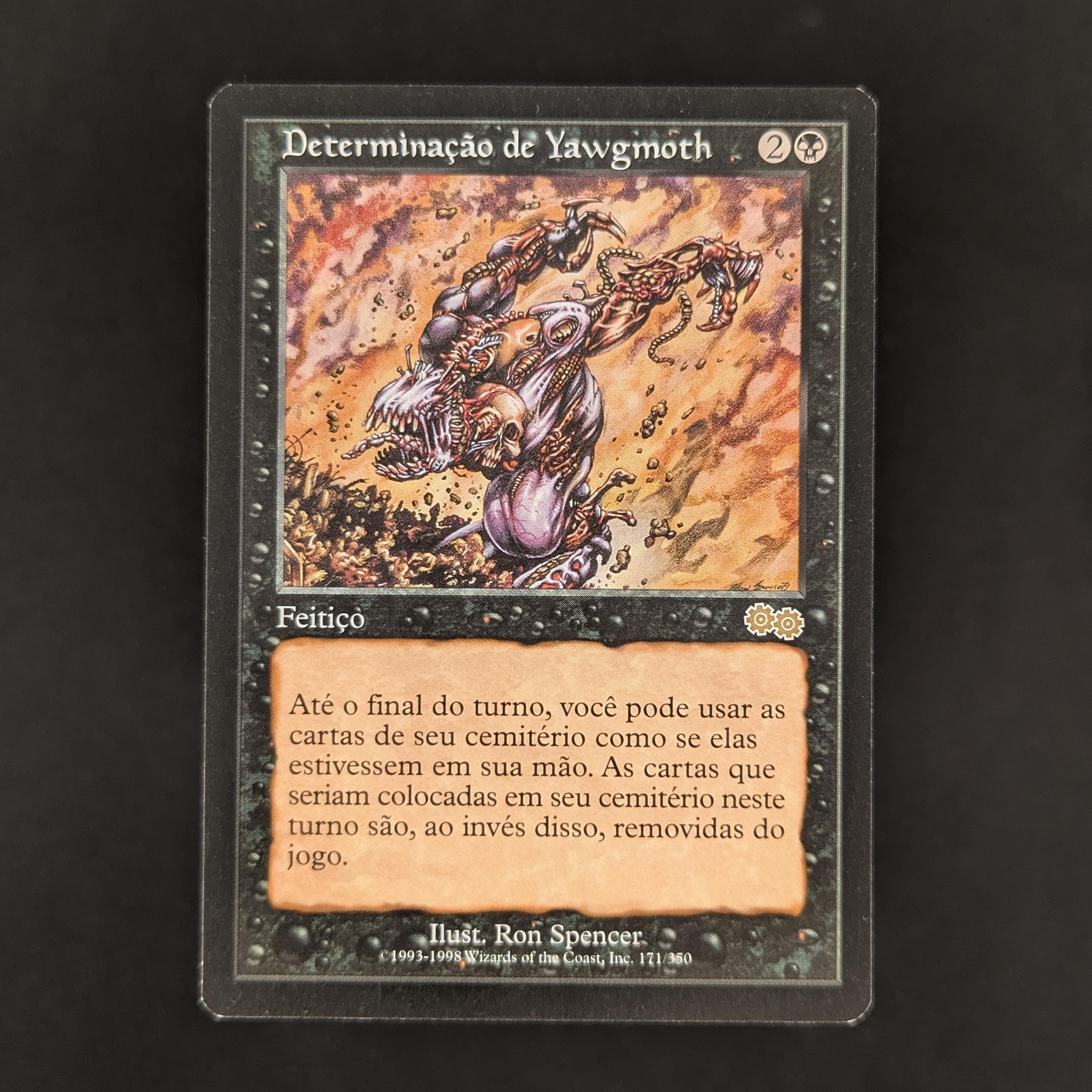 MTG Singles - Yawgmoth's Will - Urza's Saga - Portuguese - EX - 33642
