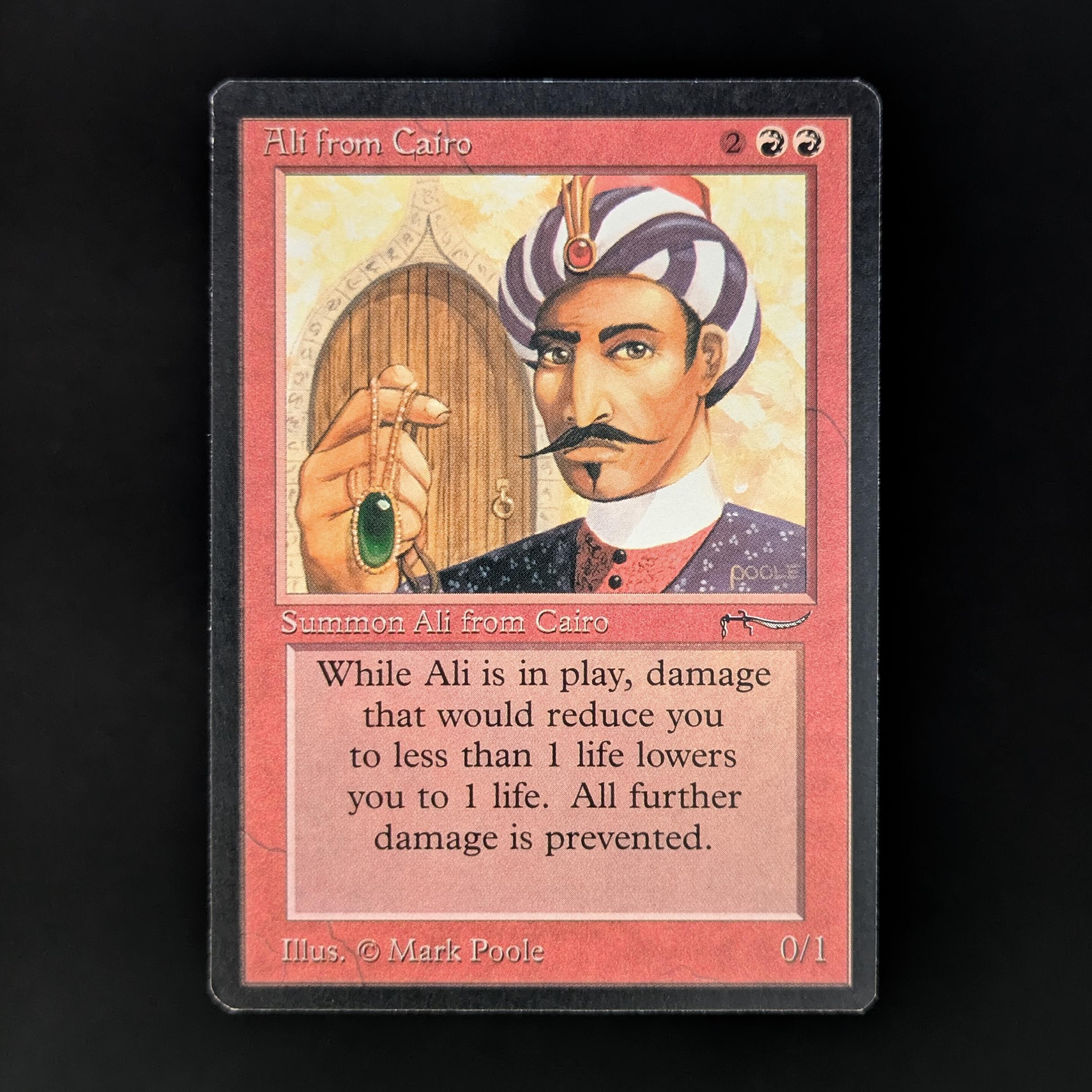 MTG Singles - Ali from Cairo - Arabian Nights - EX - 33686
