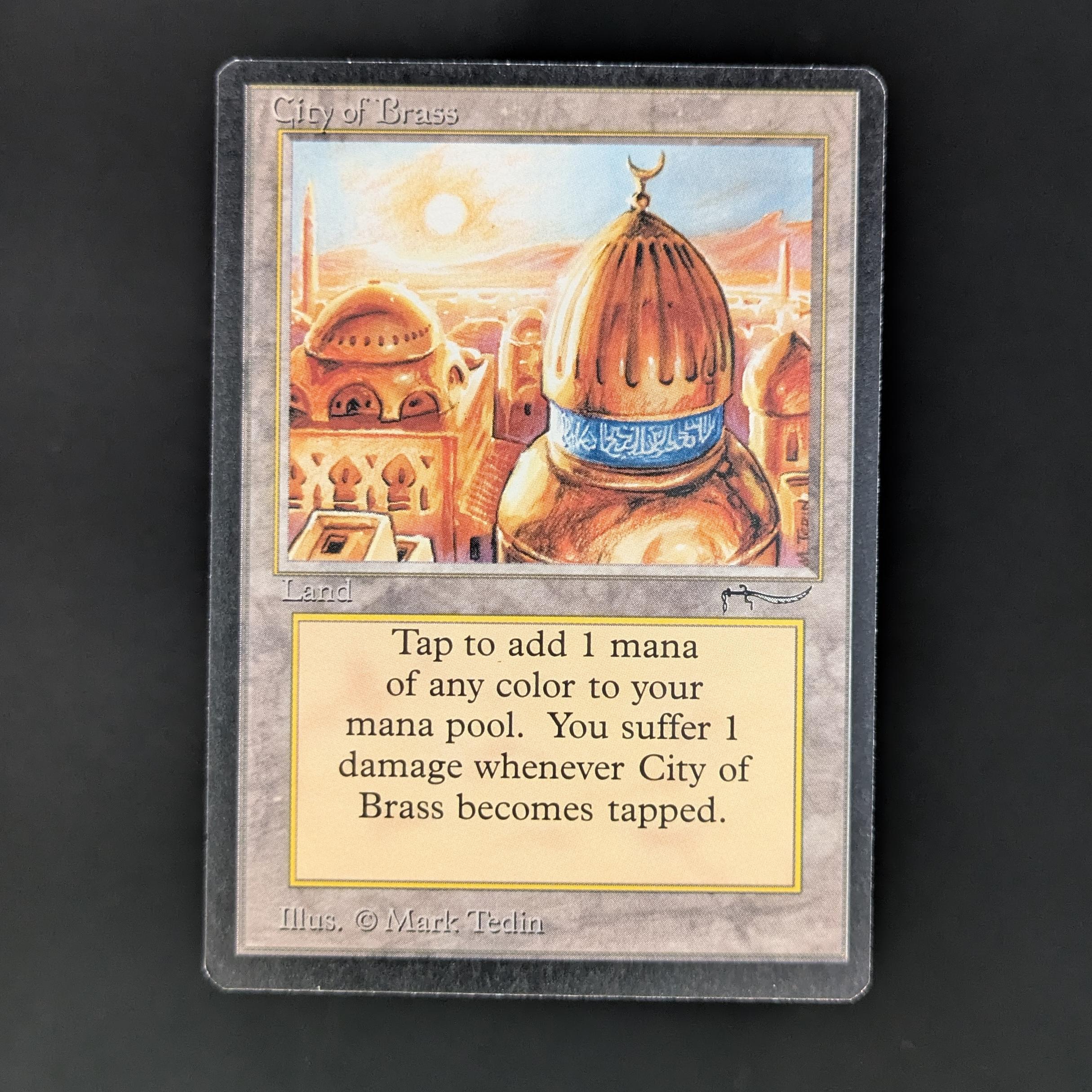 MTG Singles - City of Brass - Arabian Nights - NM - 33695