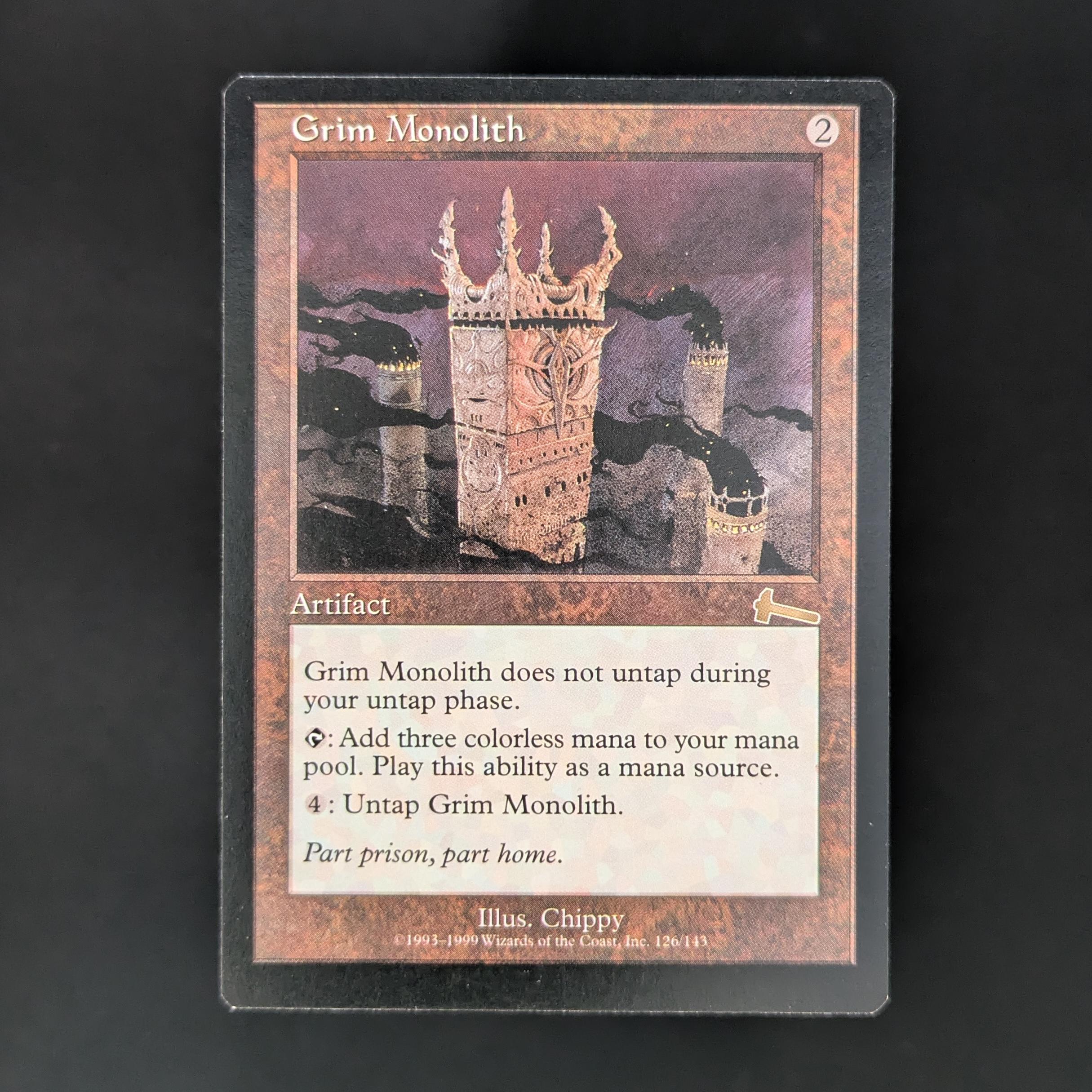 MTG Singles - Grim Monolith - Urza's Legacy - English - NM - 33713