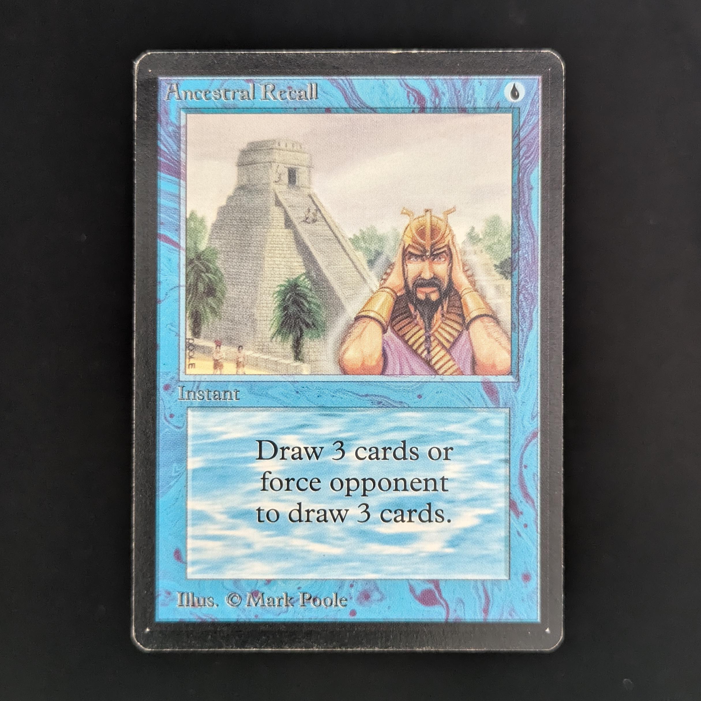 MTG Singles - Ancestral Recall - Beta - GD - 33741