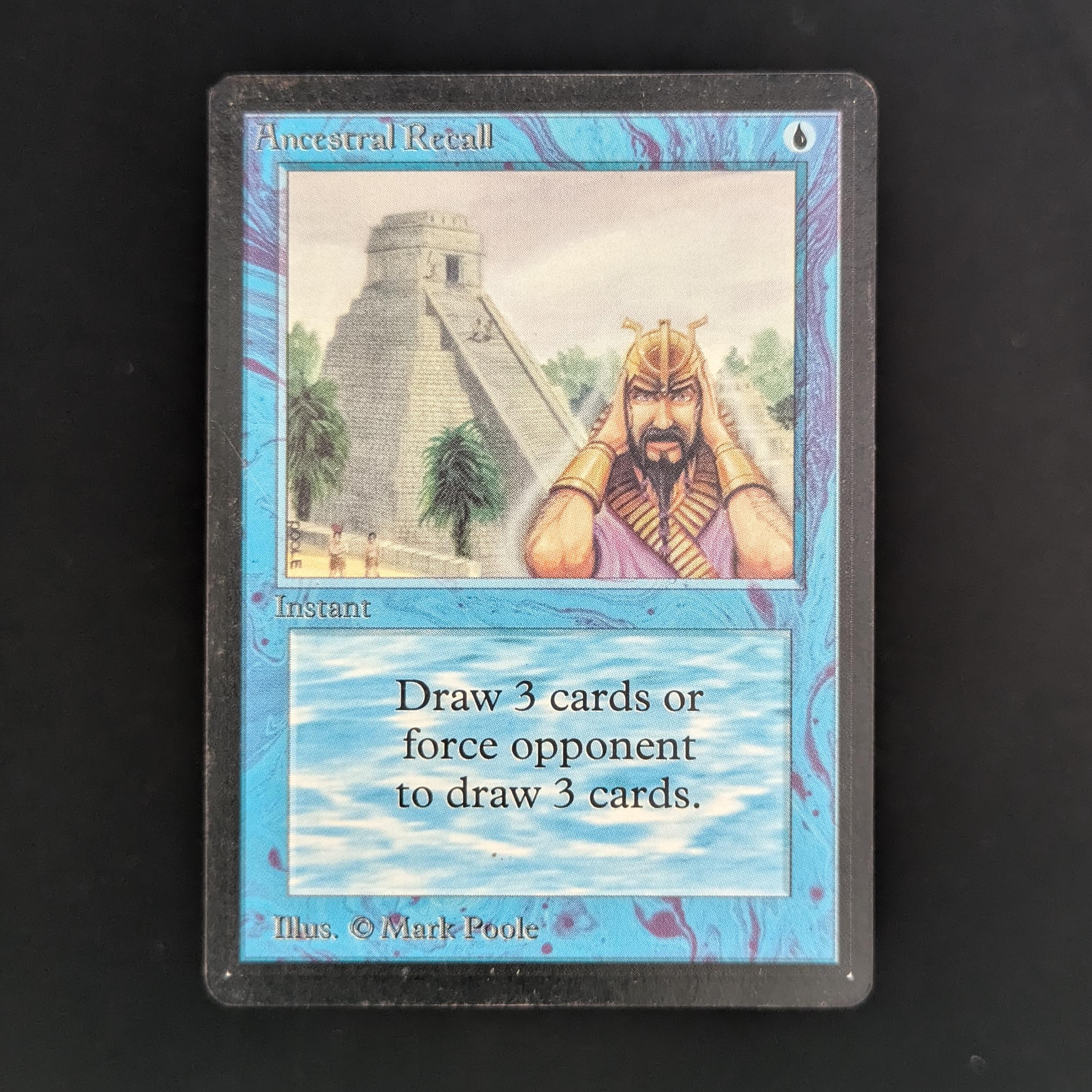 MTG Singles - Ancestral Recall - Beta - PL - INKED - 33742