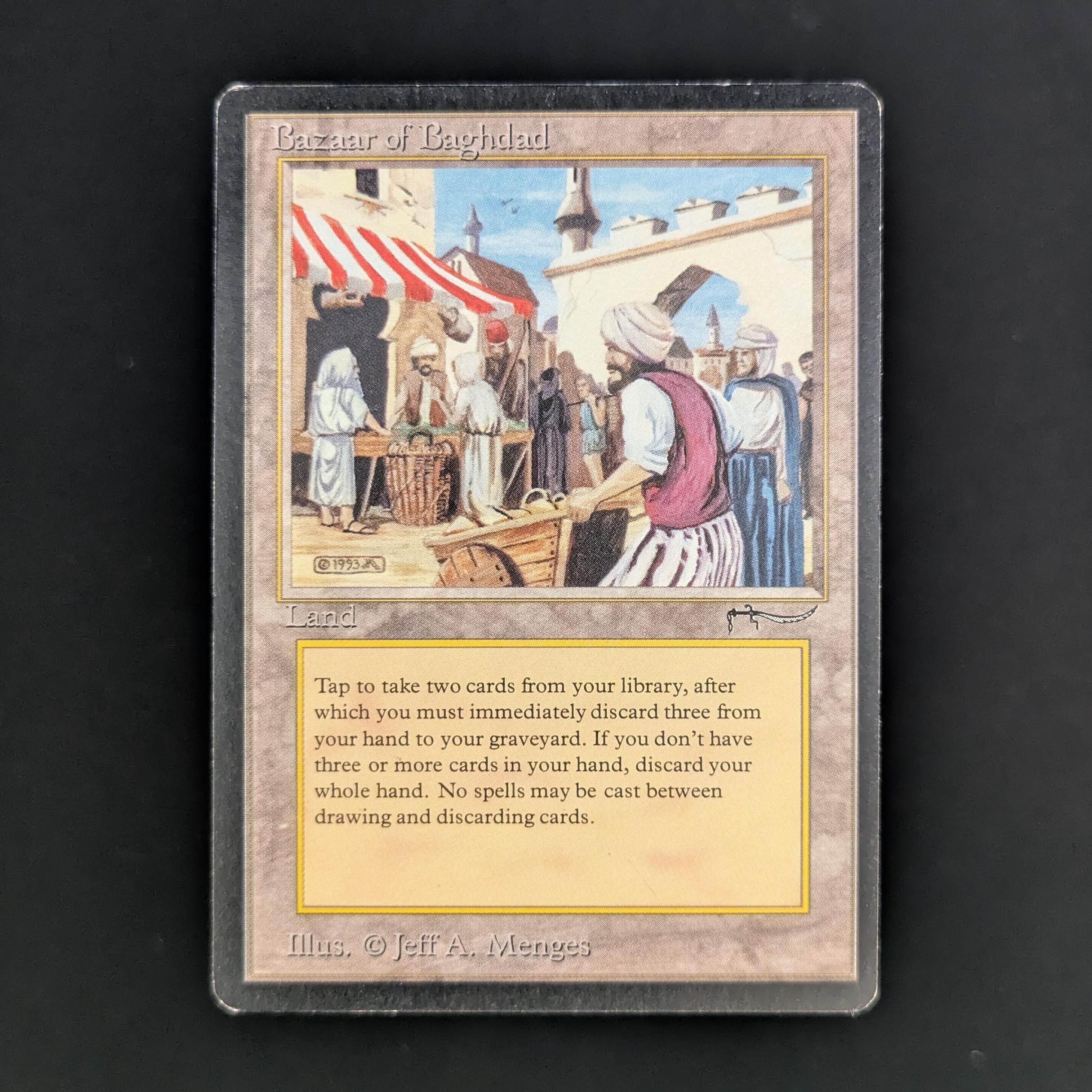 MTG Singles - Bazaar of Baghdad - Arabian Nights - PL - INKED - 33790