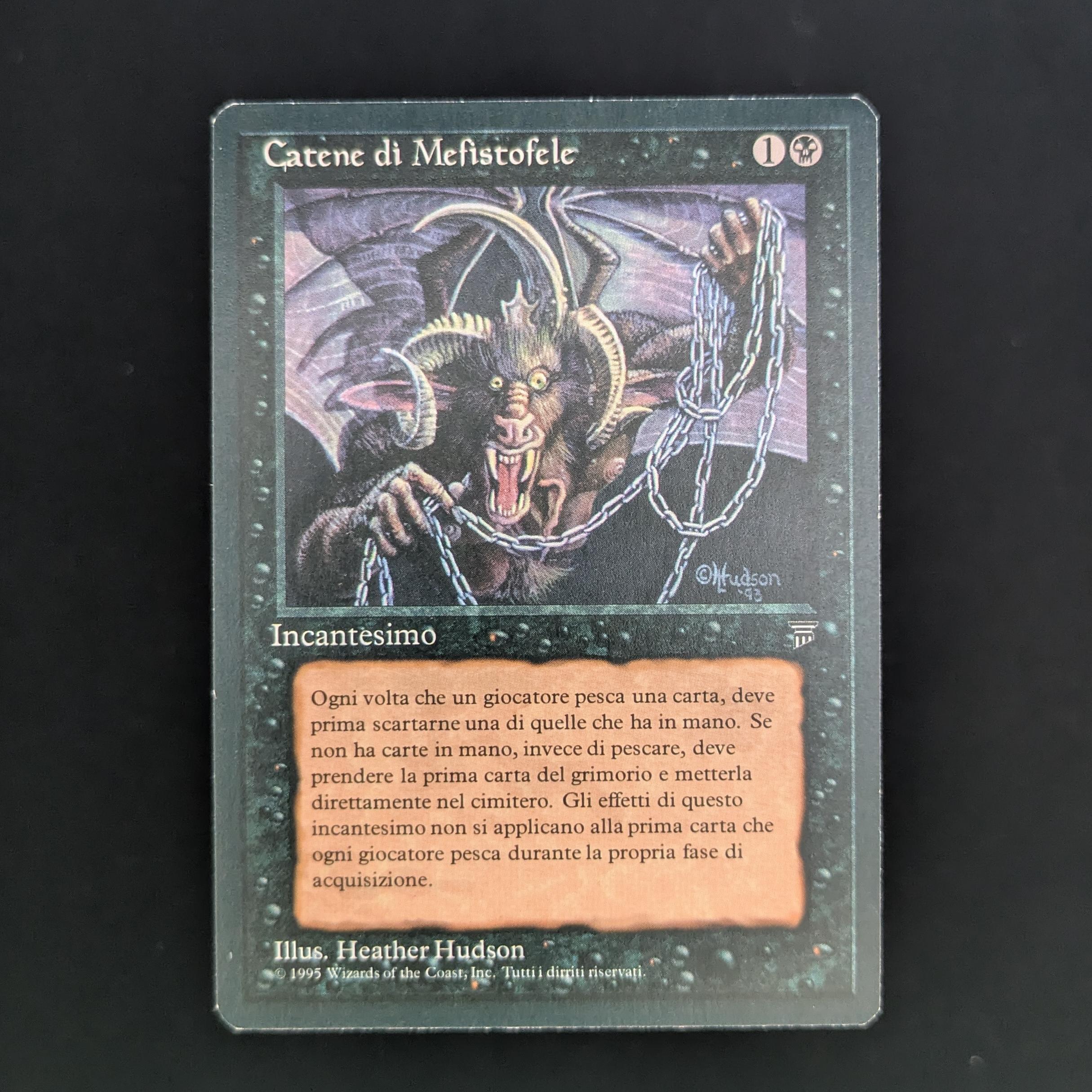 MTG Singles - Chains of Mephistopheles - Legends Italian - NM - 33825