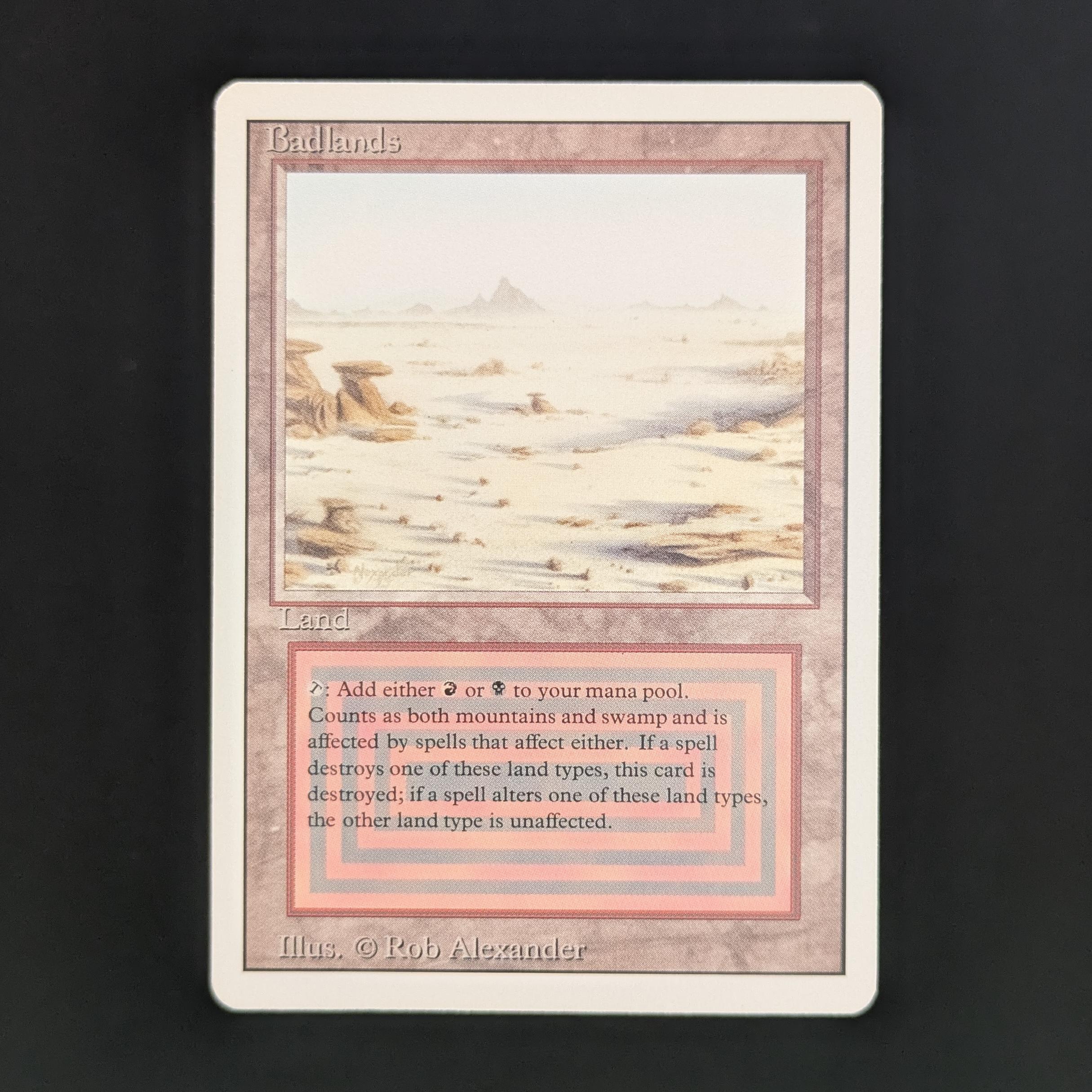 MTG Singles - Badlands - Revised - LP - 33852