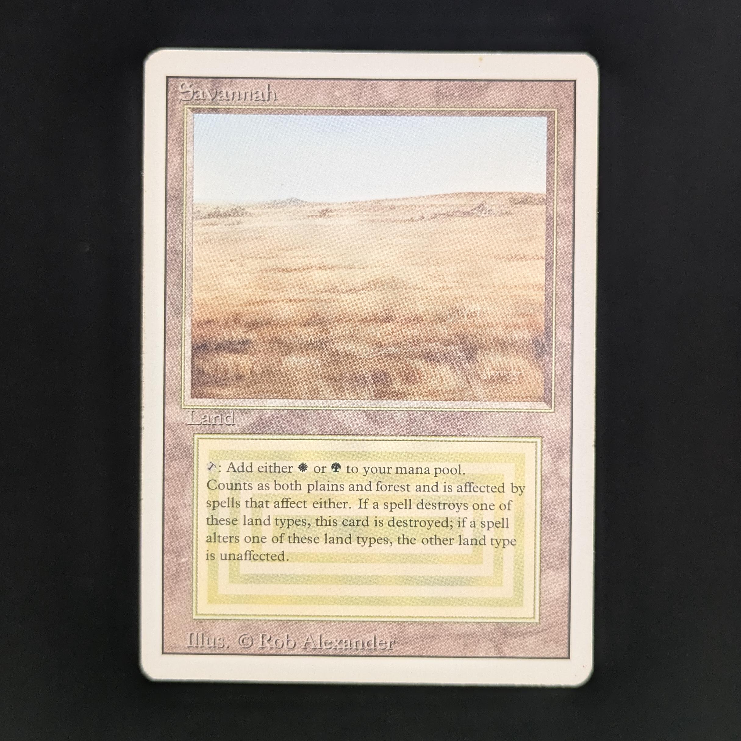 MTG Singles - Savannah - Revised - LP - 33863