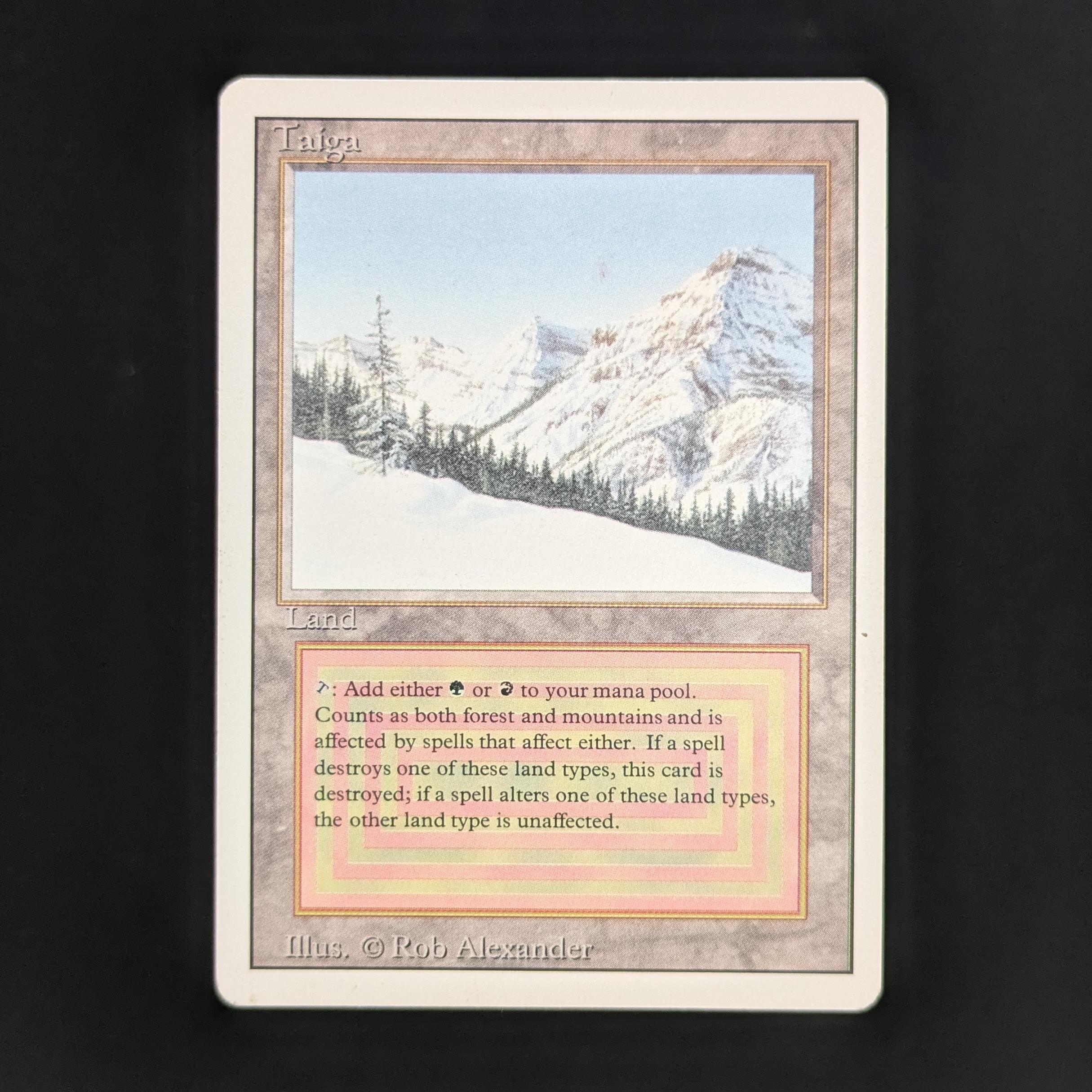 MTG Singles - Taiga - Revised - LP - 33869