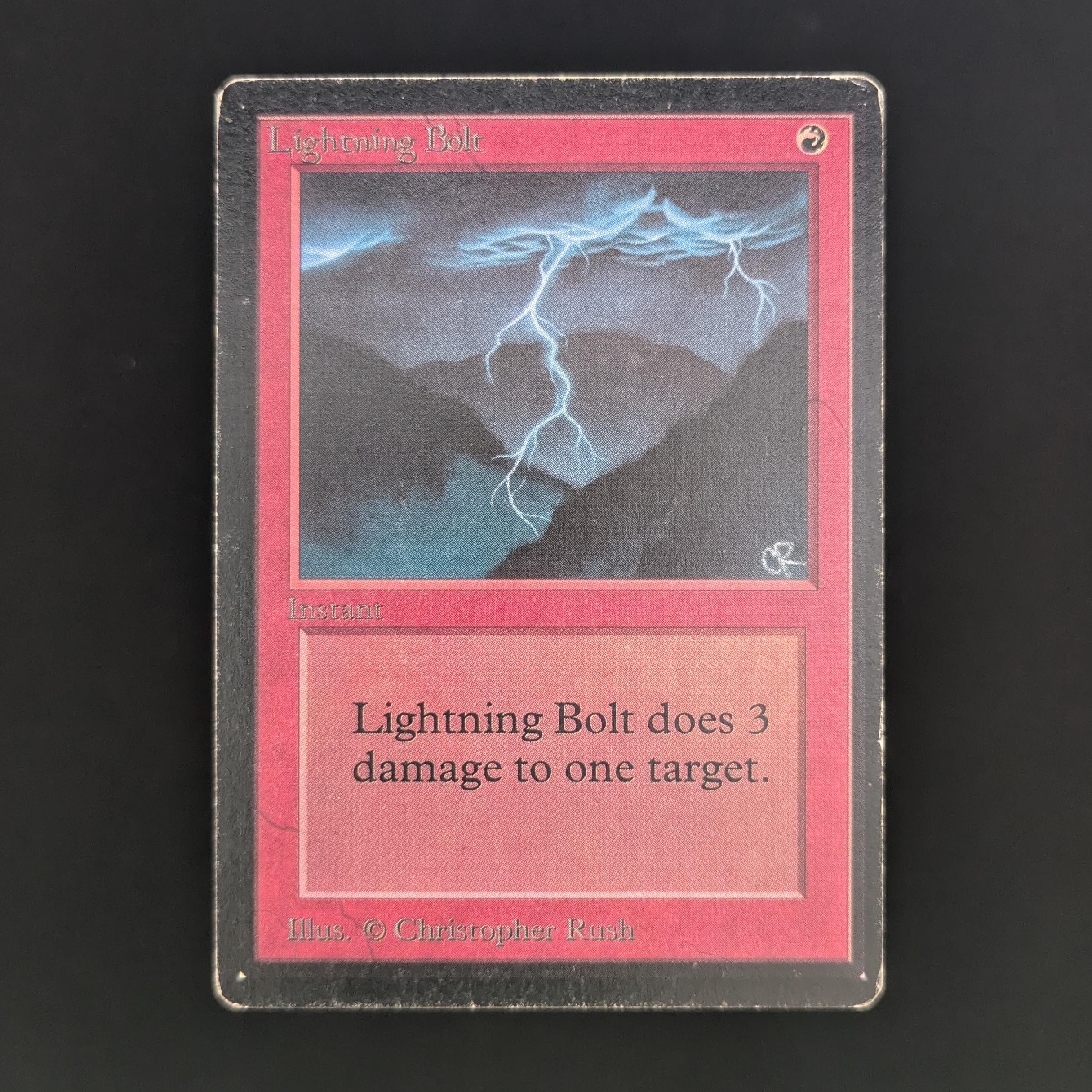 MTG Singles - Lightning Bolt - Beta - PL - 33977