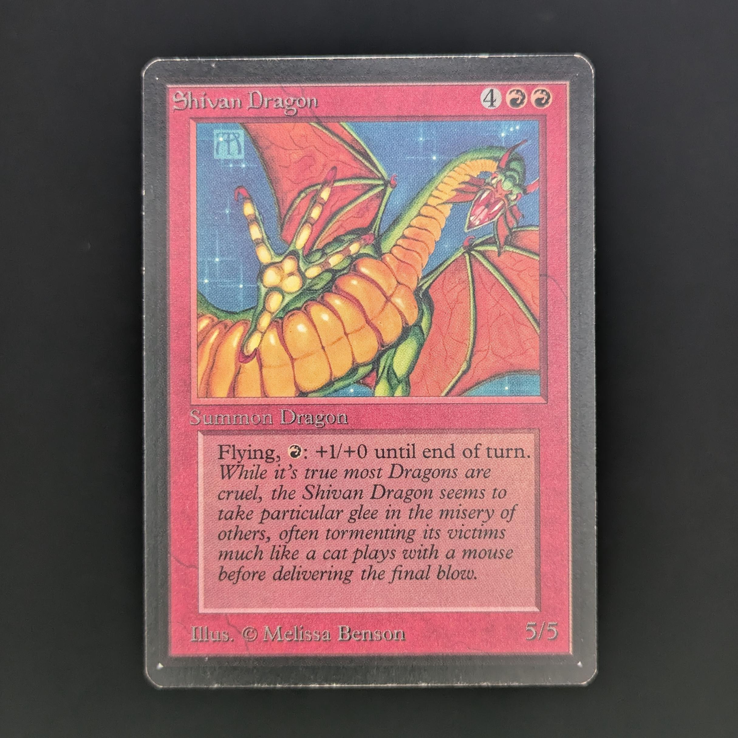 MTG Singles - Shivan Dragon - Beta - LP - 33982