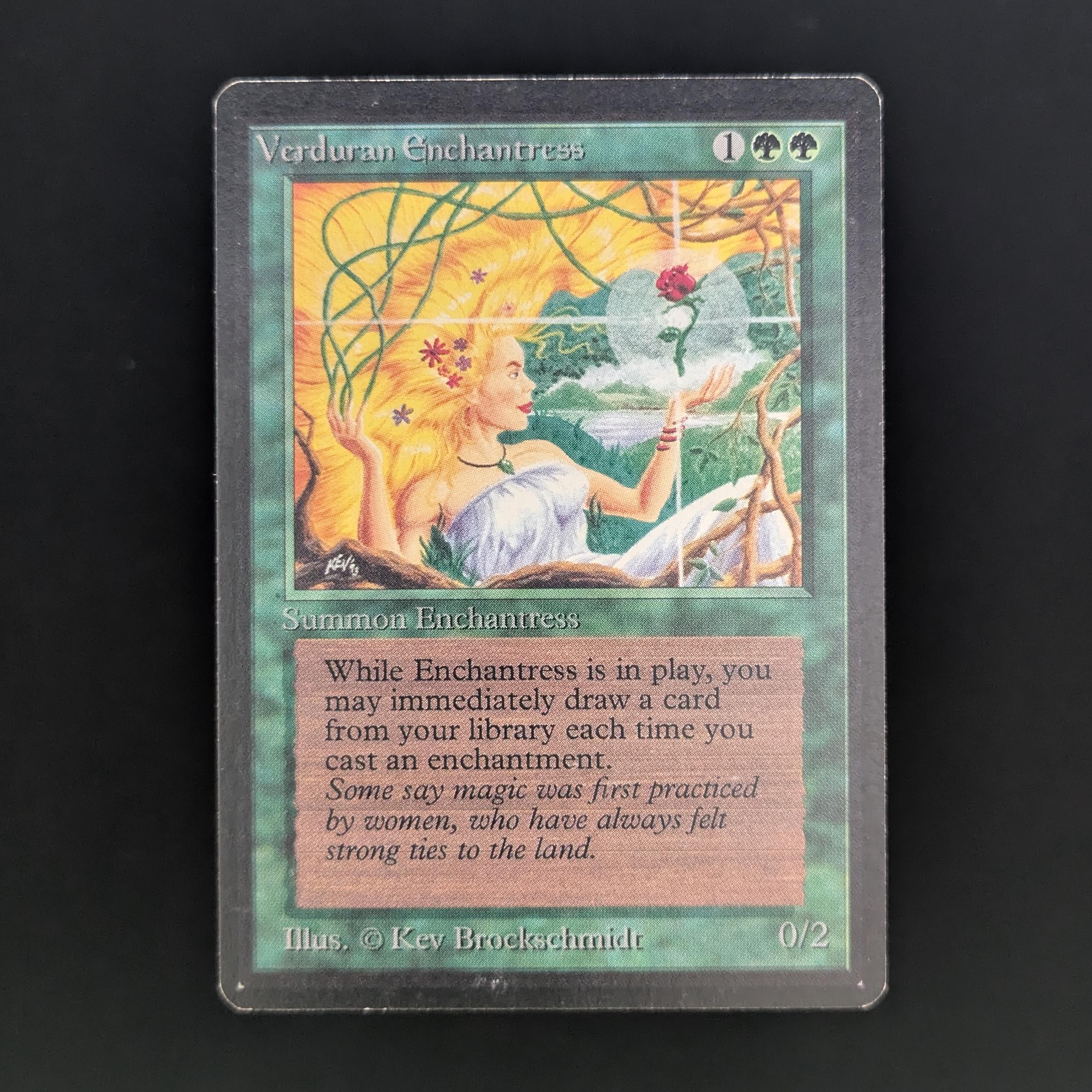 MTG Singles - Verduran Enchantress - Beta - LP - 33987