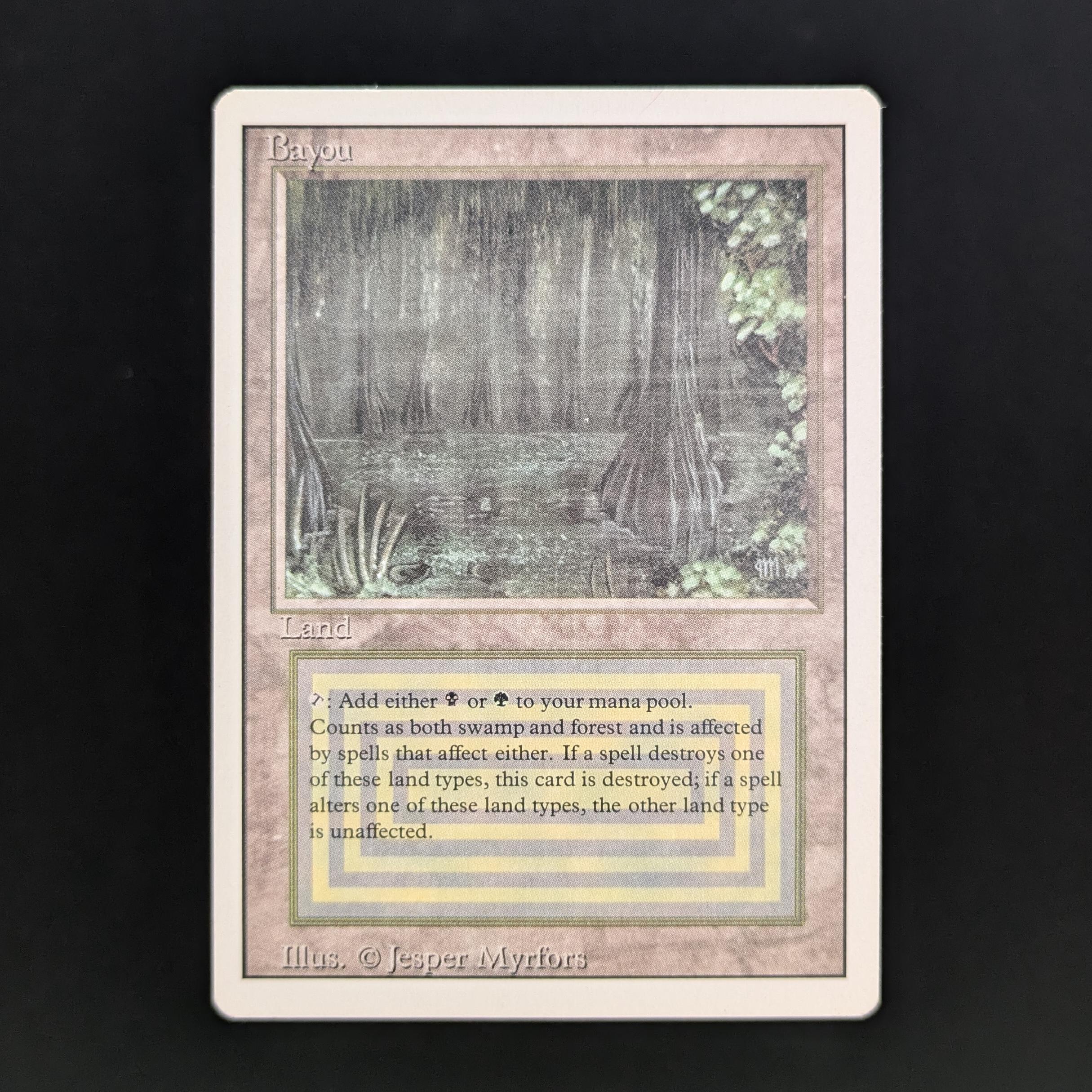 MTG Singles - Bayou - Revised - GD - 34064