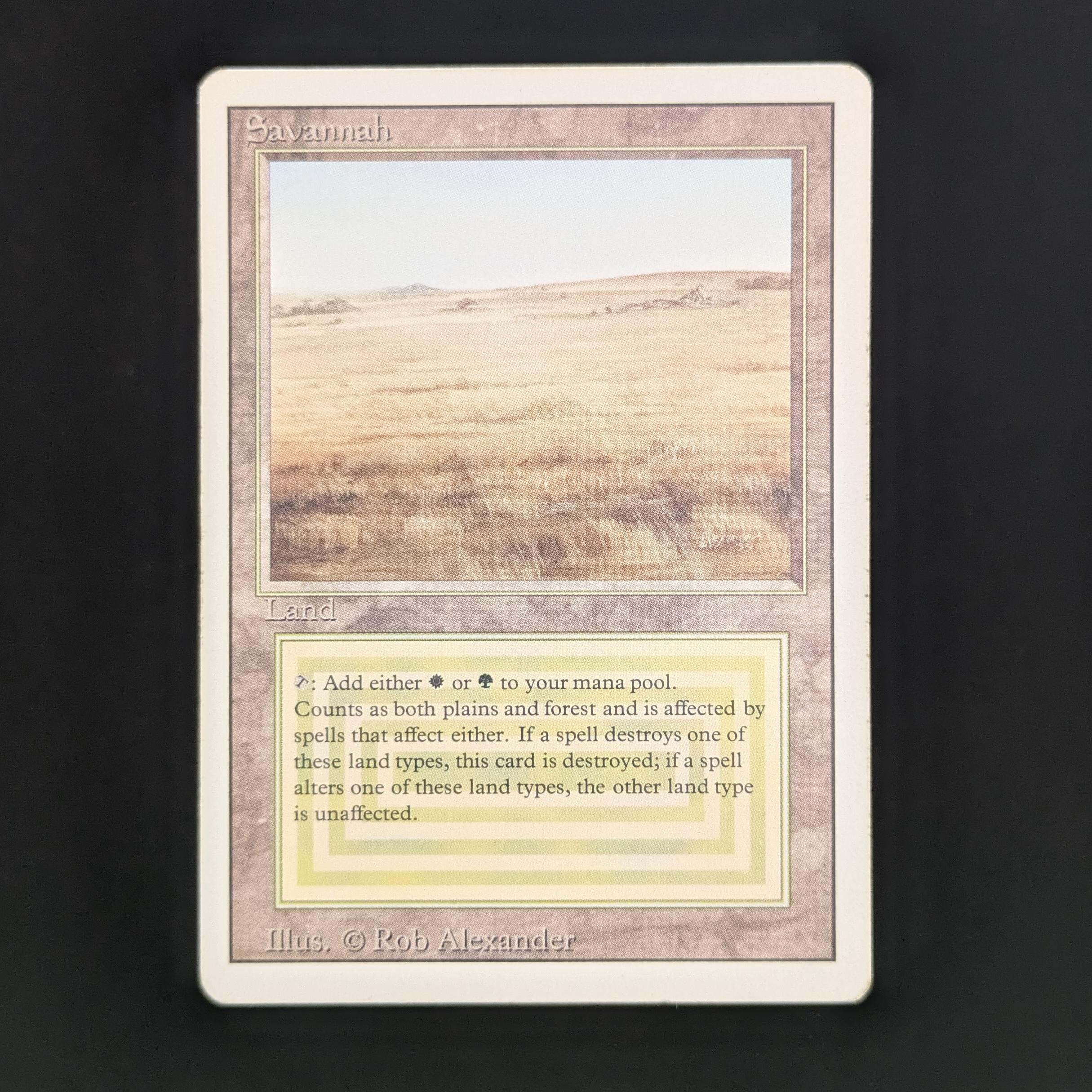 MTG Singles - Savannah - Revised - PL - 34080