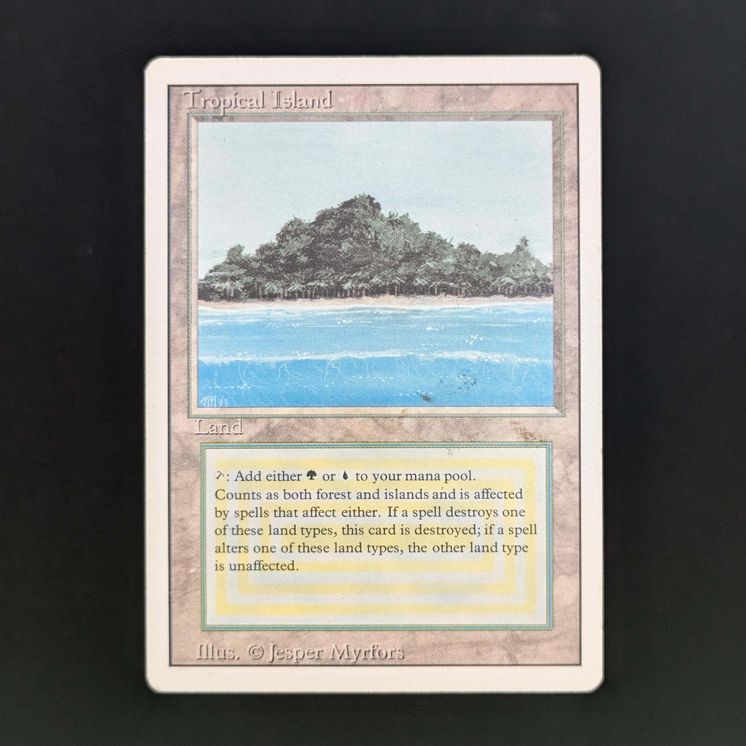 MTG Singles - Tropical Island - Revised - GD - 34097