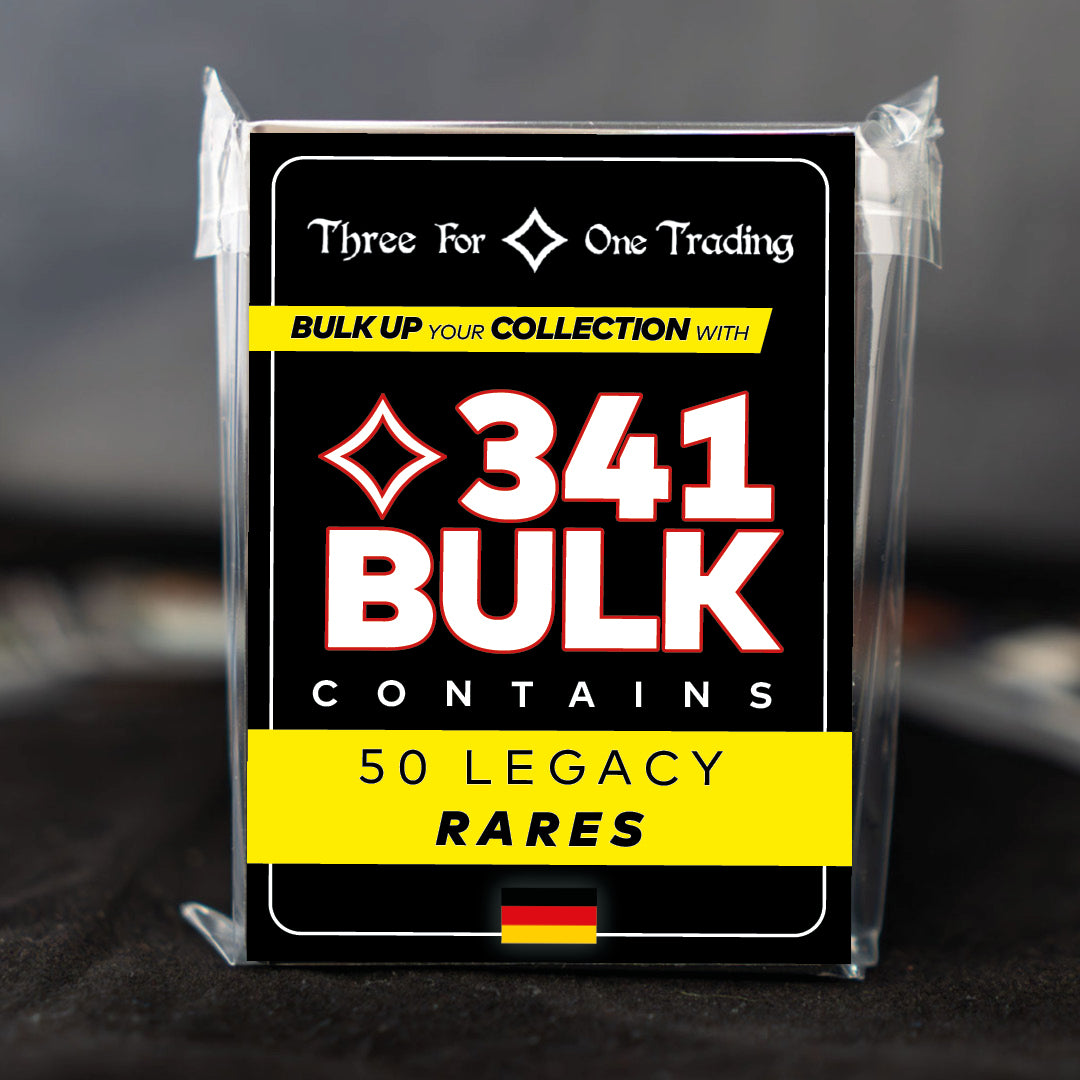 MTG Sealed Product - 341 BULK - 50 Legacy Rares - German