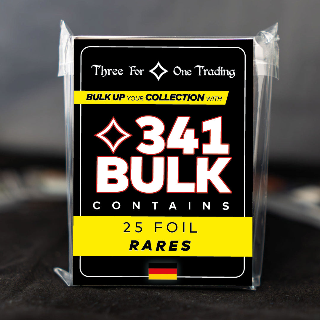 MTG Sealed Product - 341 BULK - 25 Foil Rares - German
