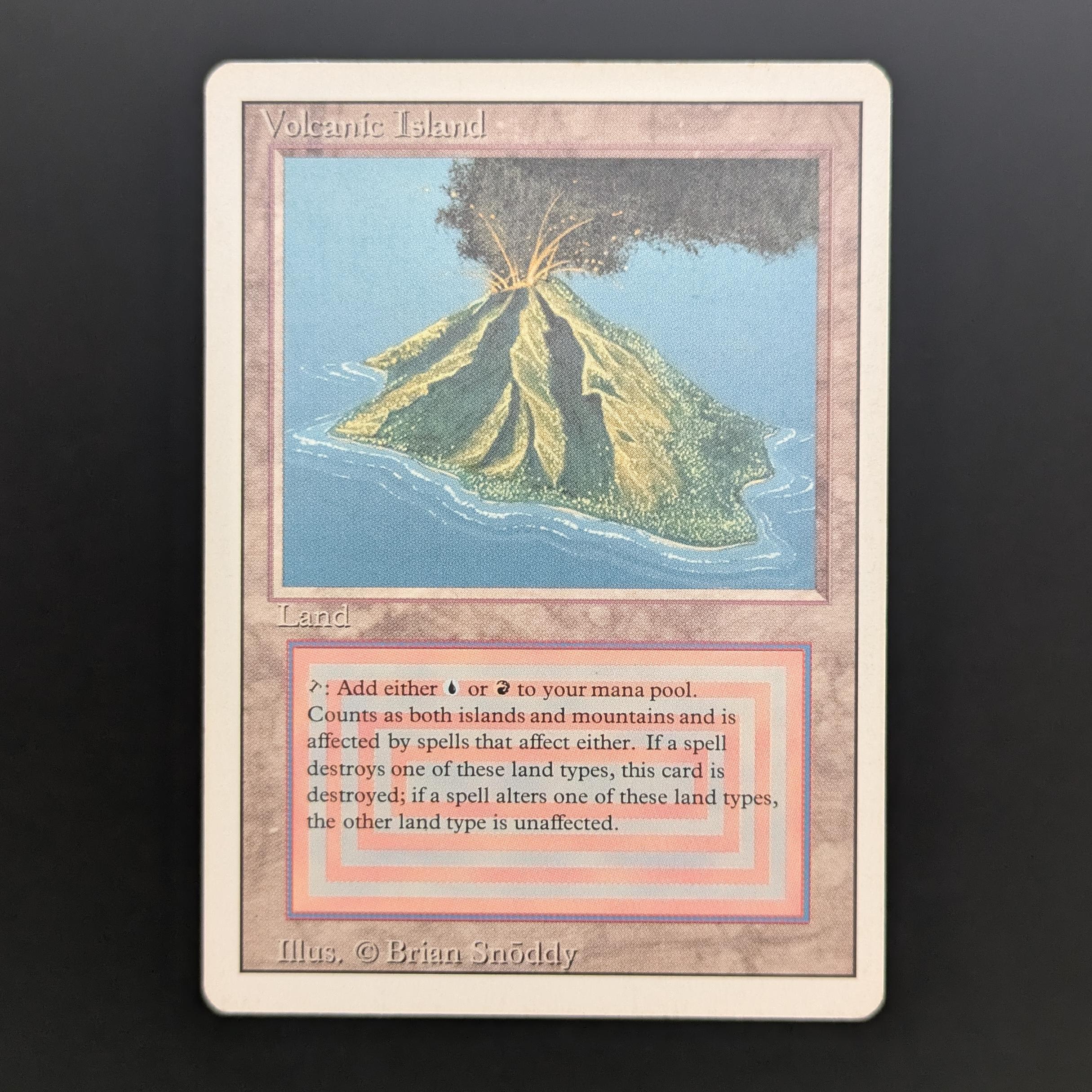 MTG Singles - Volcanic Island - Revised - LP - 34122