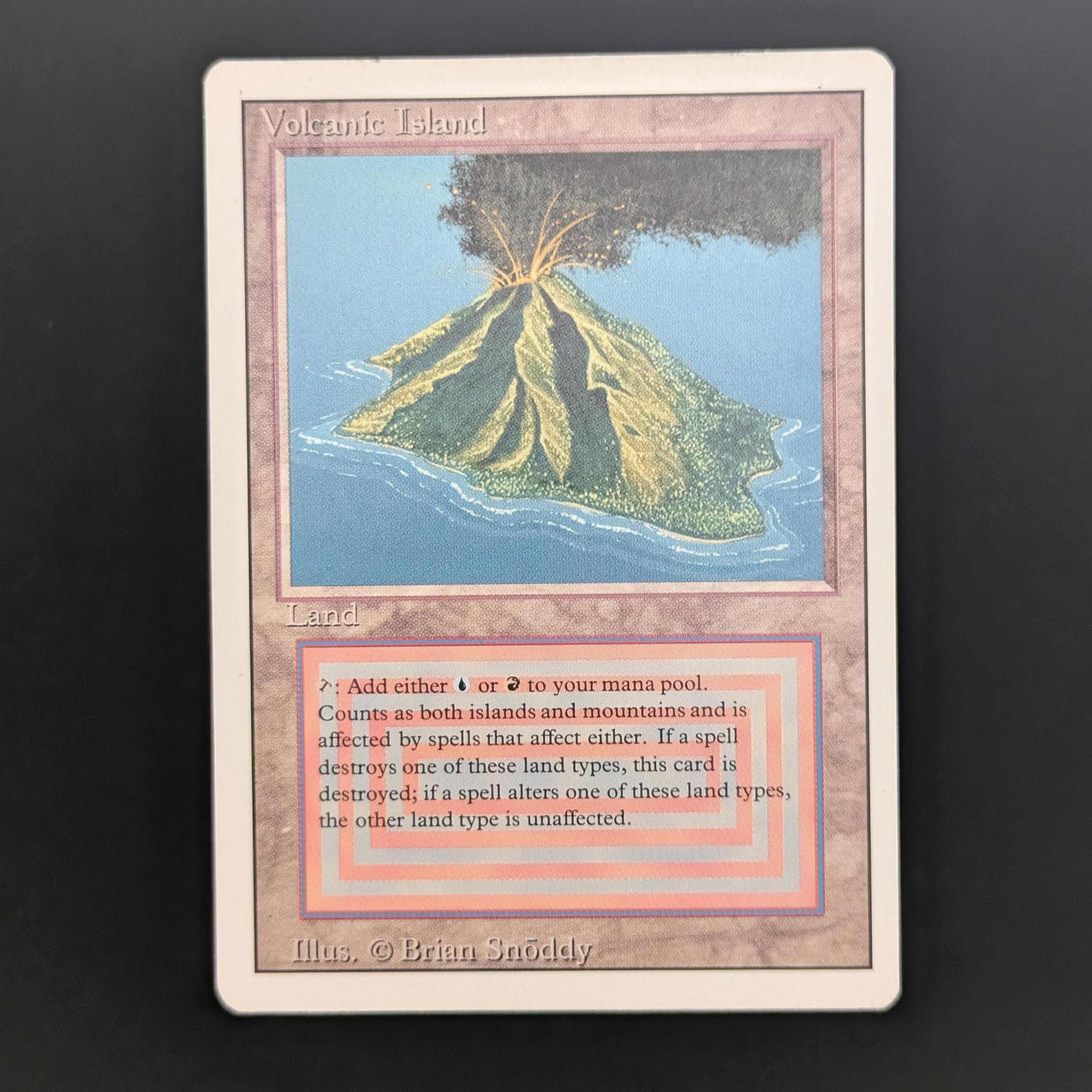 MTG Singles - Volcanic Island - Revised - LP - 34161