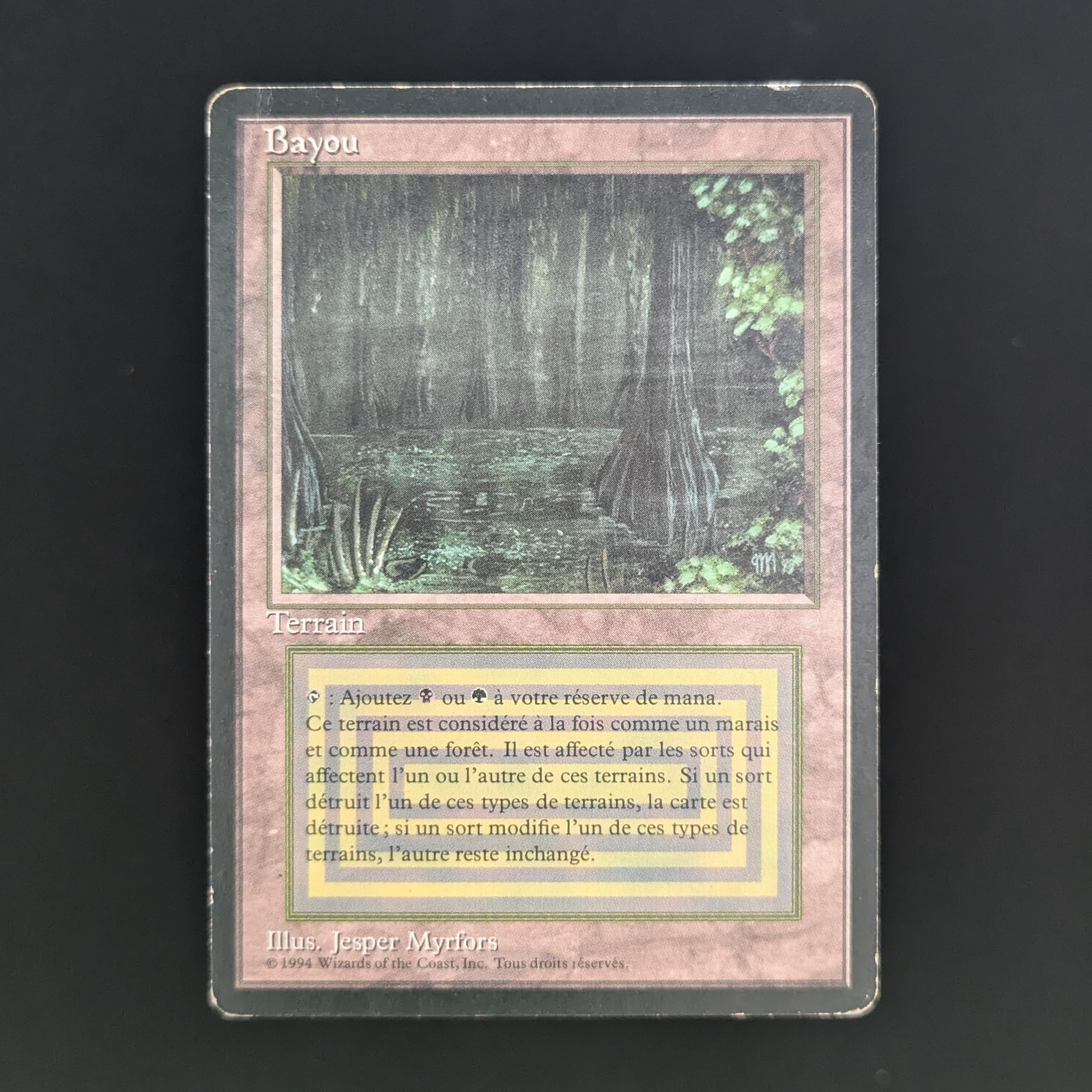 MTG Singles - Bayou - Foreign Black Bordered - French - LP - 34171