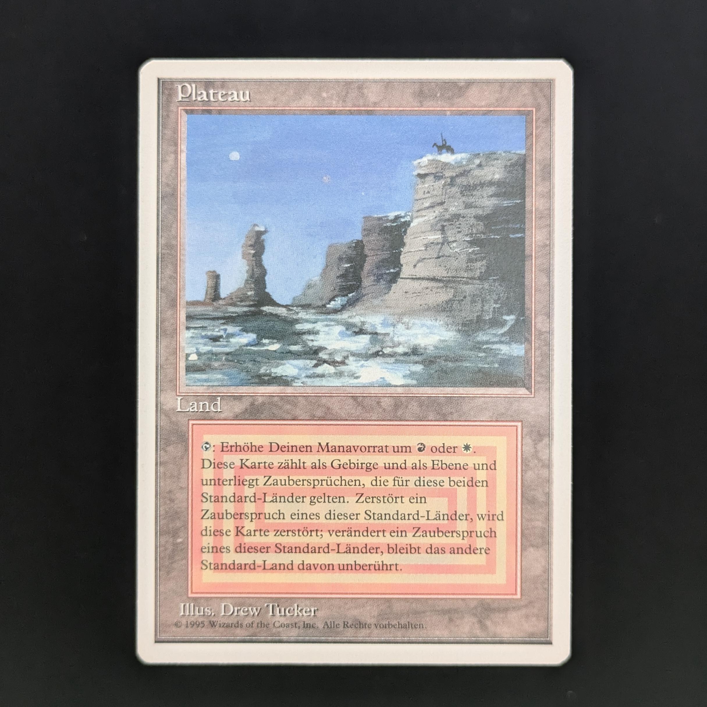 MTG Singles - Plateau - Foreign White Bordered - German - EX - 34172