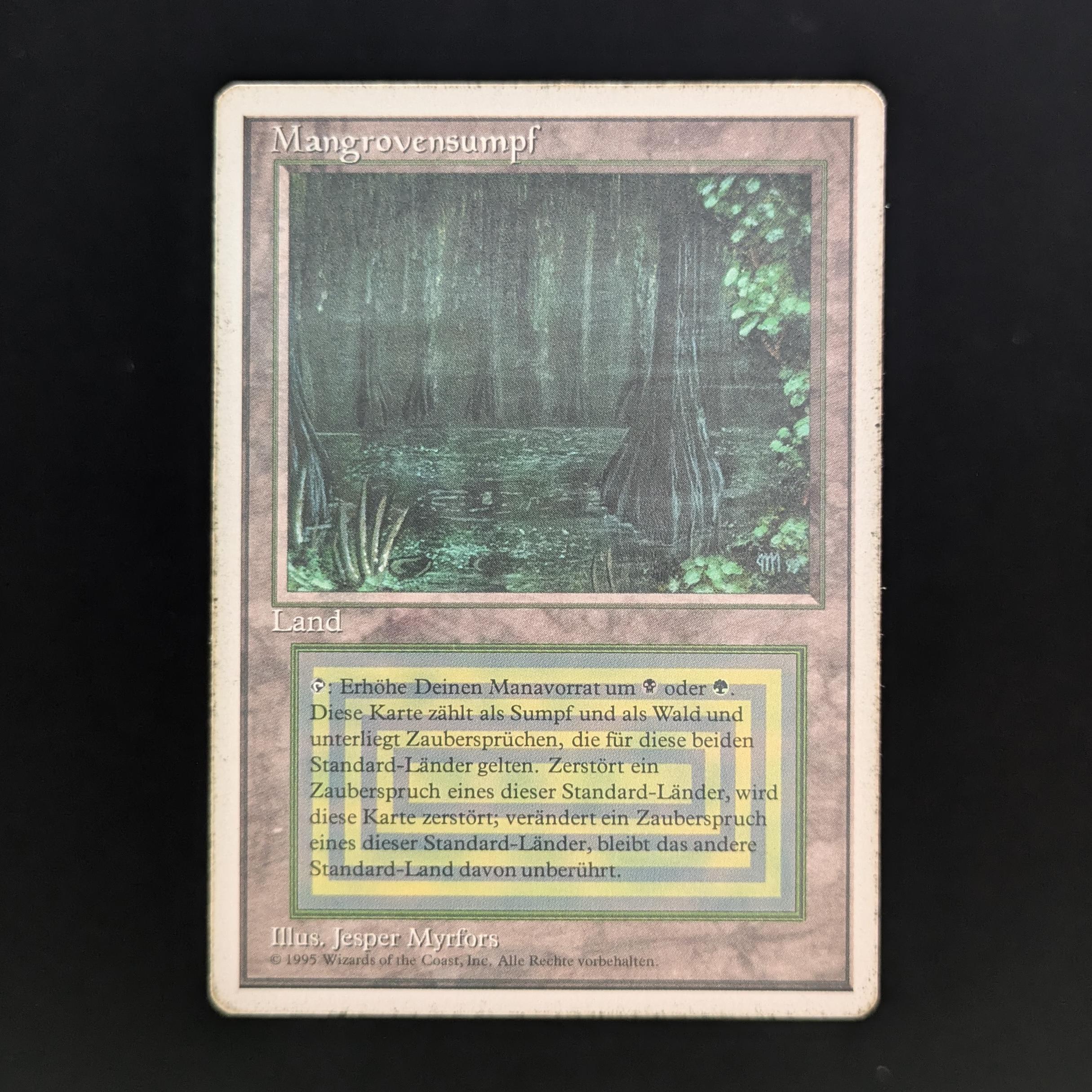 MTG Singles - Bayou - Foreign White Bordered - German - PL - 34173