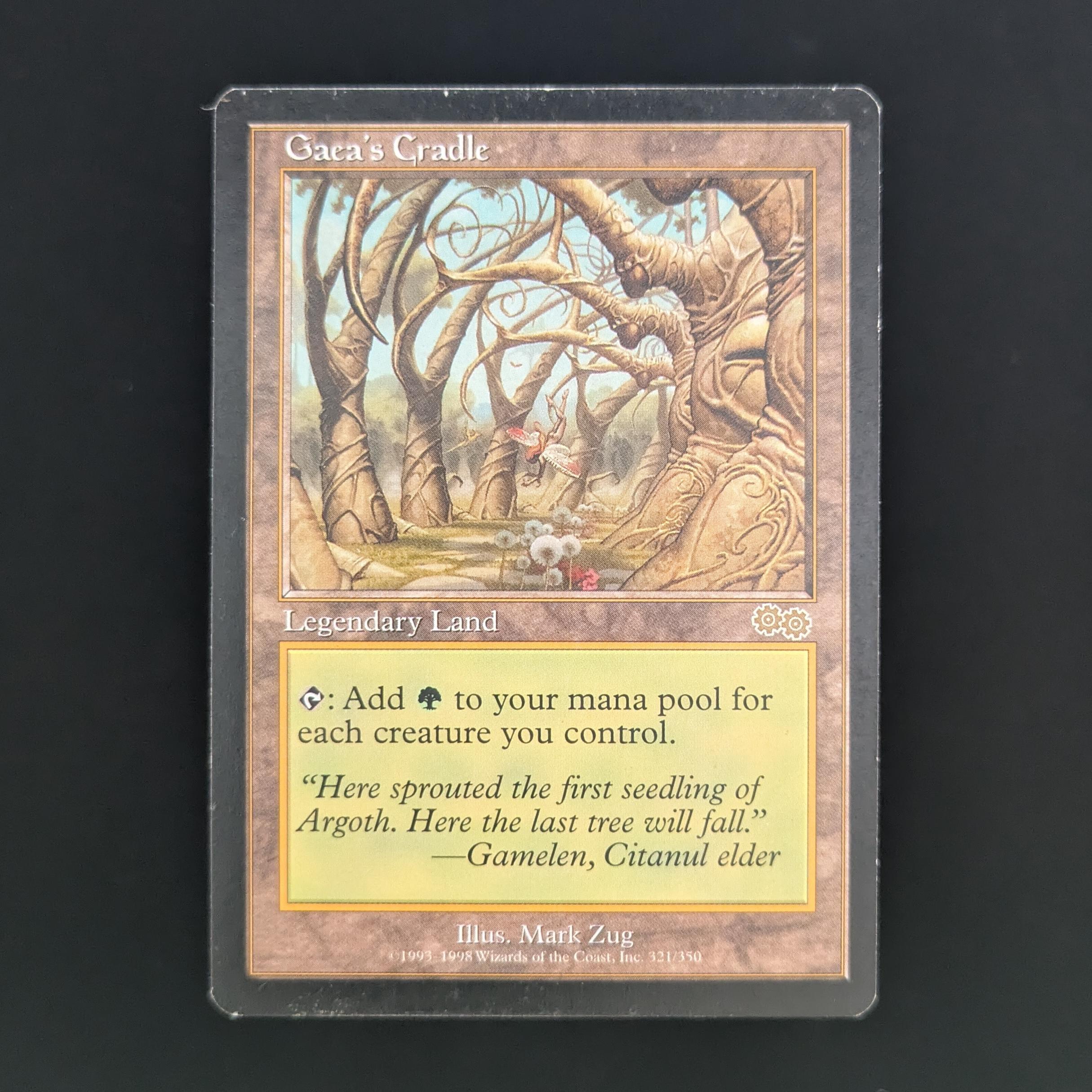 MTG Singles - Gaea's Cradle - Urza's Saga - English - GD - 34224