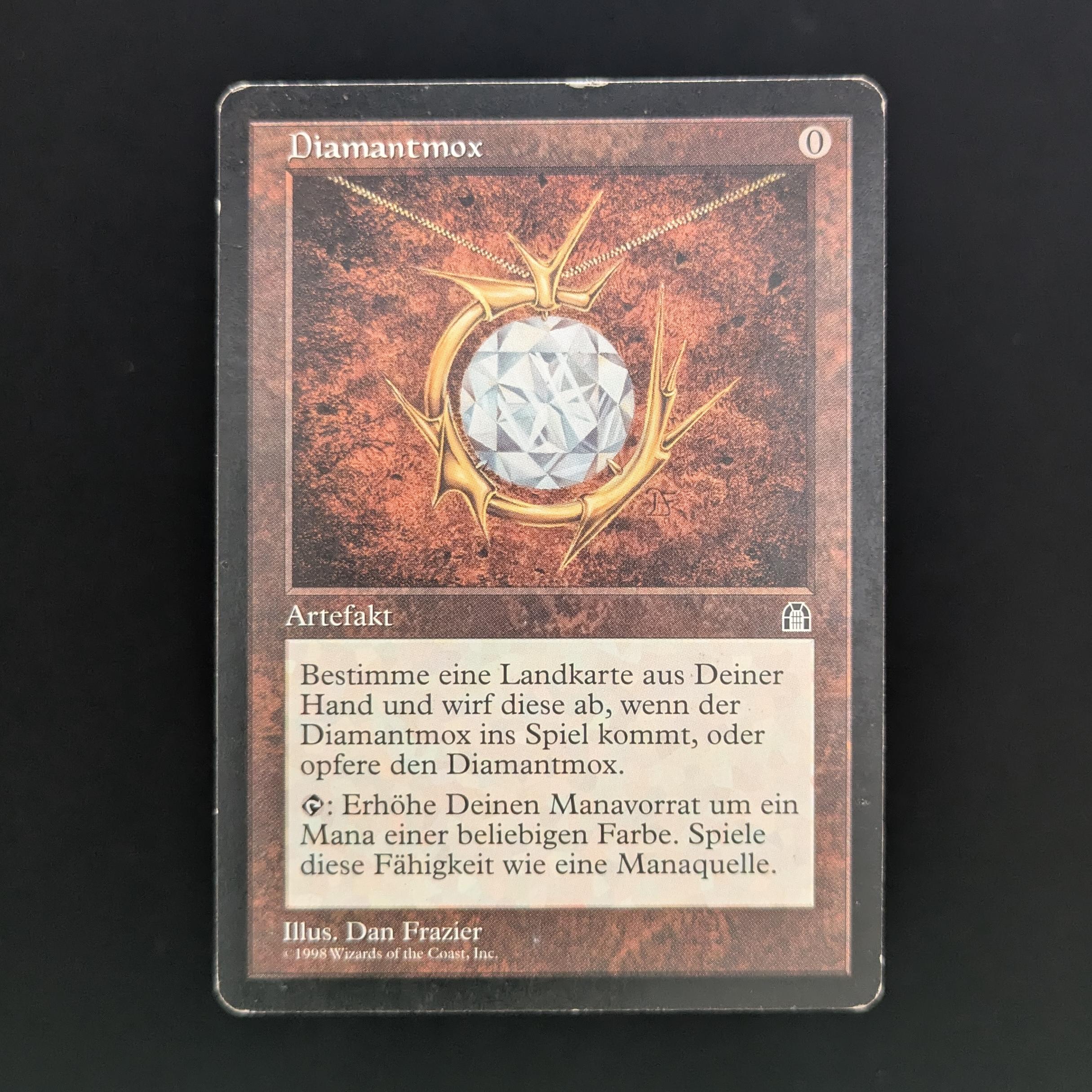 MTG Singles - Mox Diamond - Stronghold - German - LP - 34240