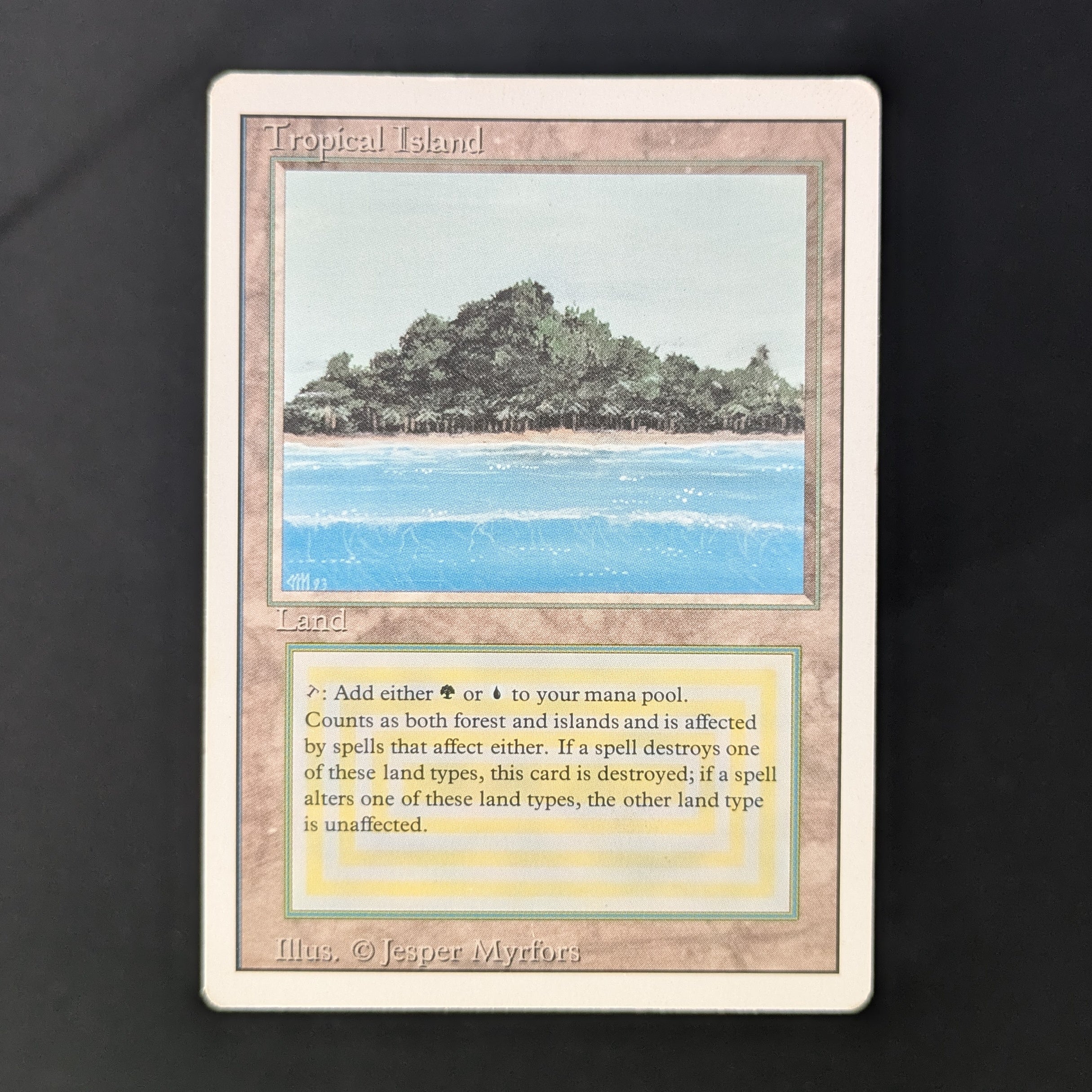MTG Singles - Tropical Island - Revised - GD - 34338