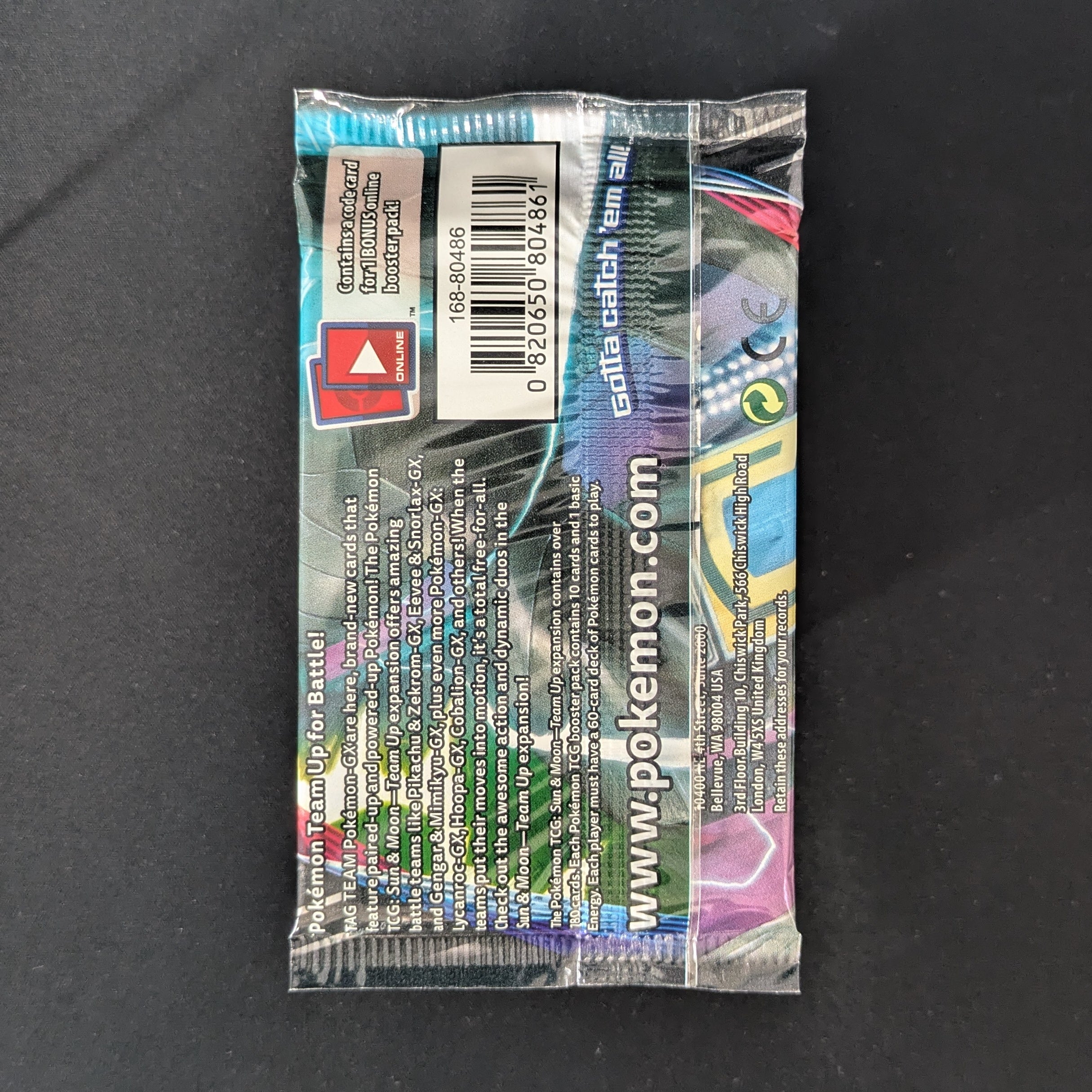 Booster - Team Up - English - Sealed - Pikachu & Zekrom