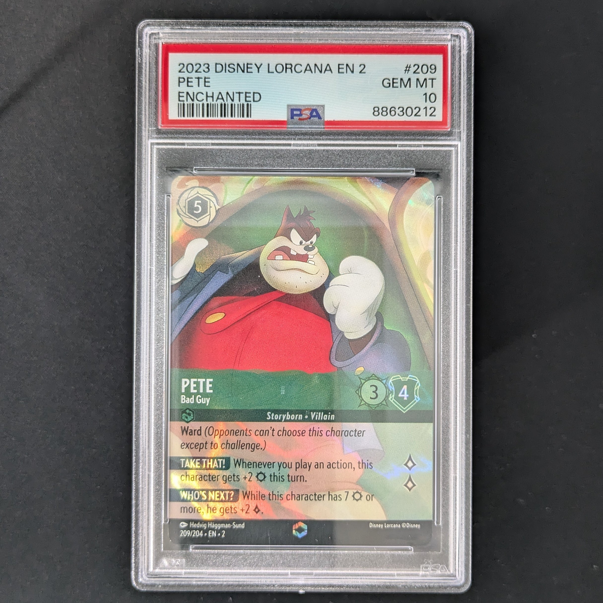 Pete - Bad Guy (V.2) - Rise of the Floodborn - English - PSA 10