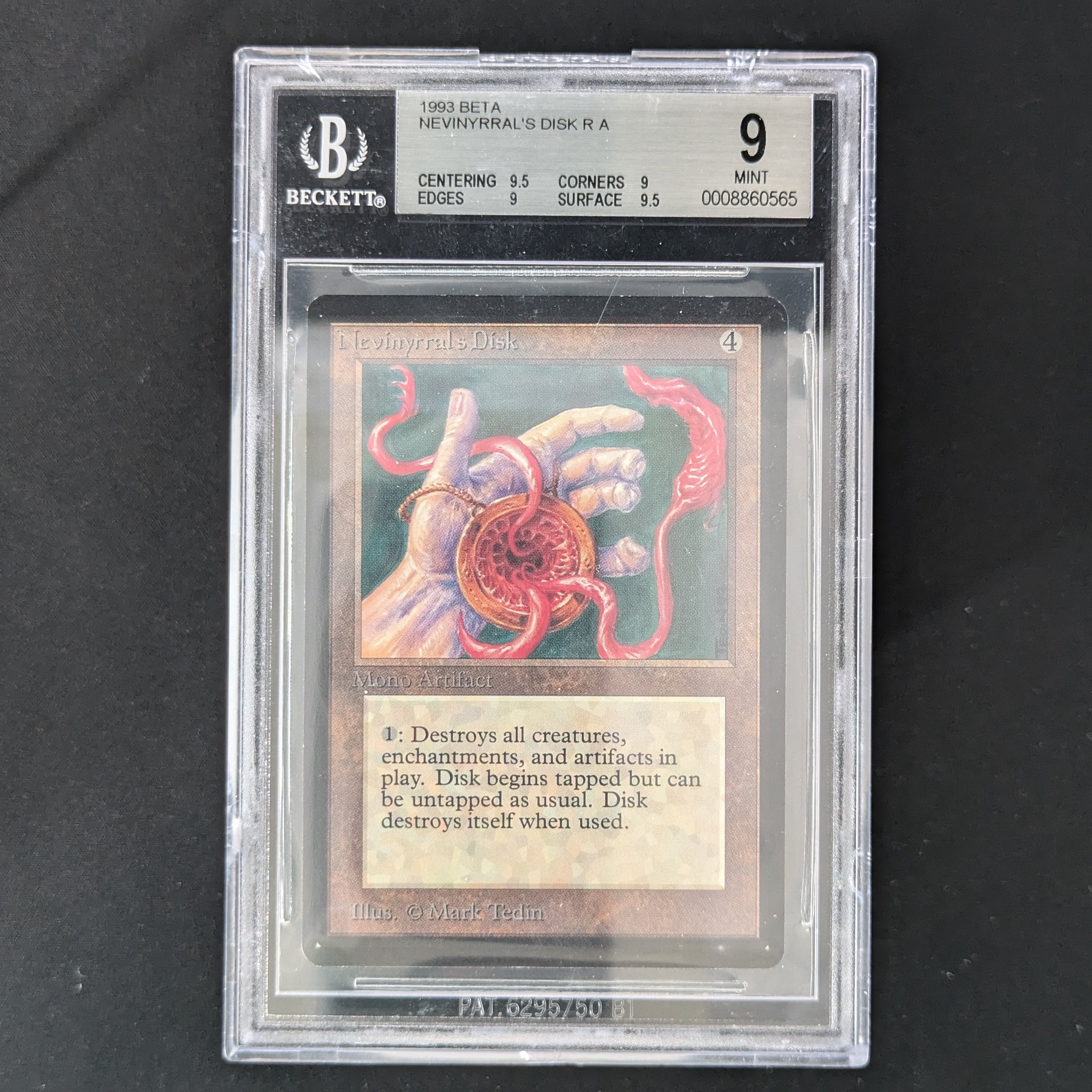Nevinyrral's Disk - Beta - English - BGS 9