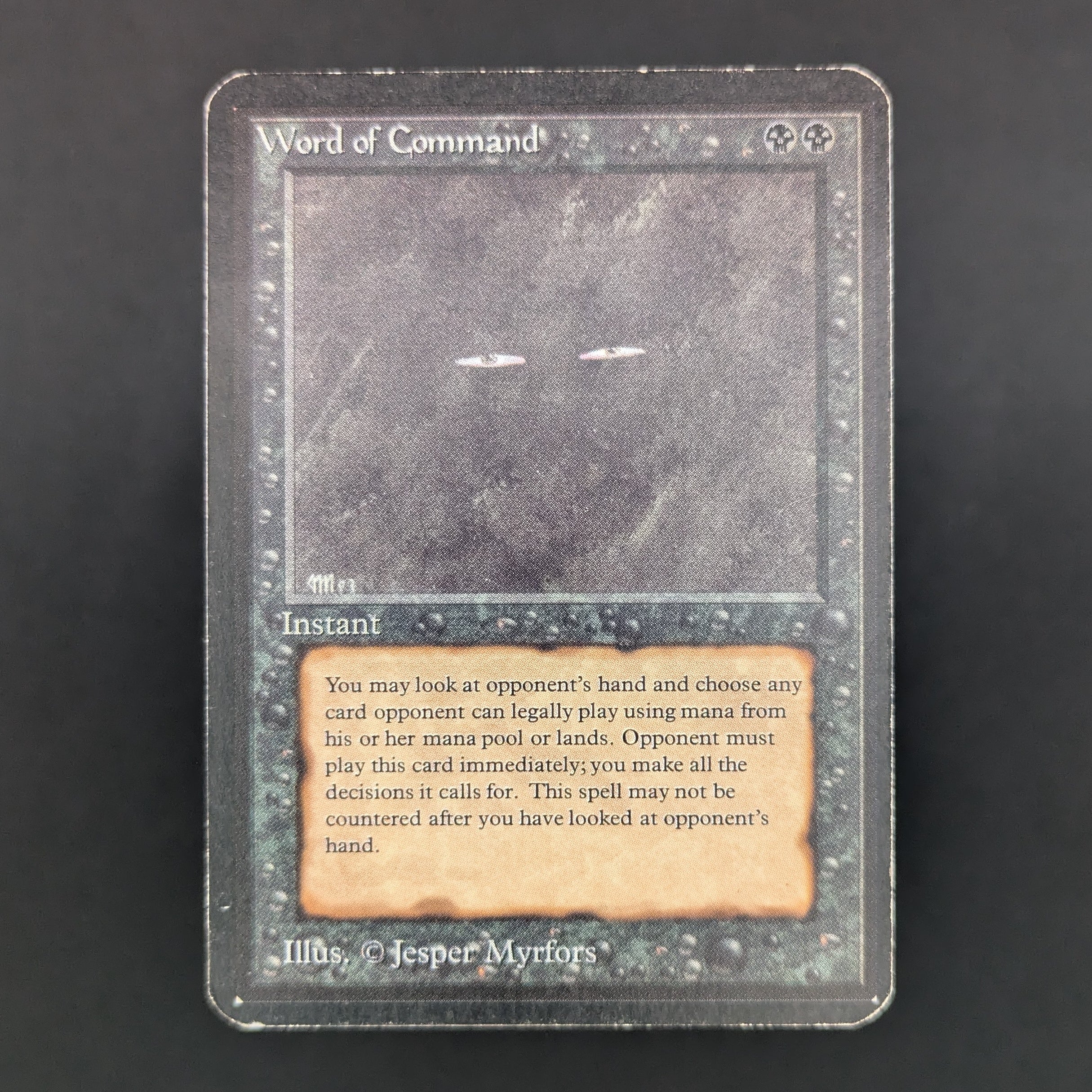 MTG Singles - Word of Command - Alpha - PL - INKED - 34843