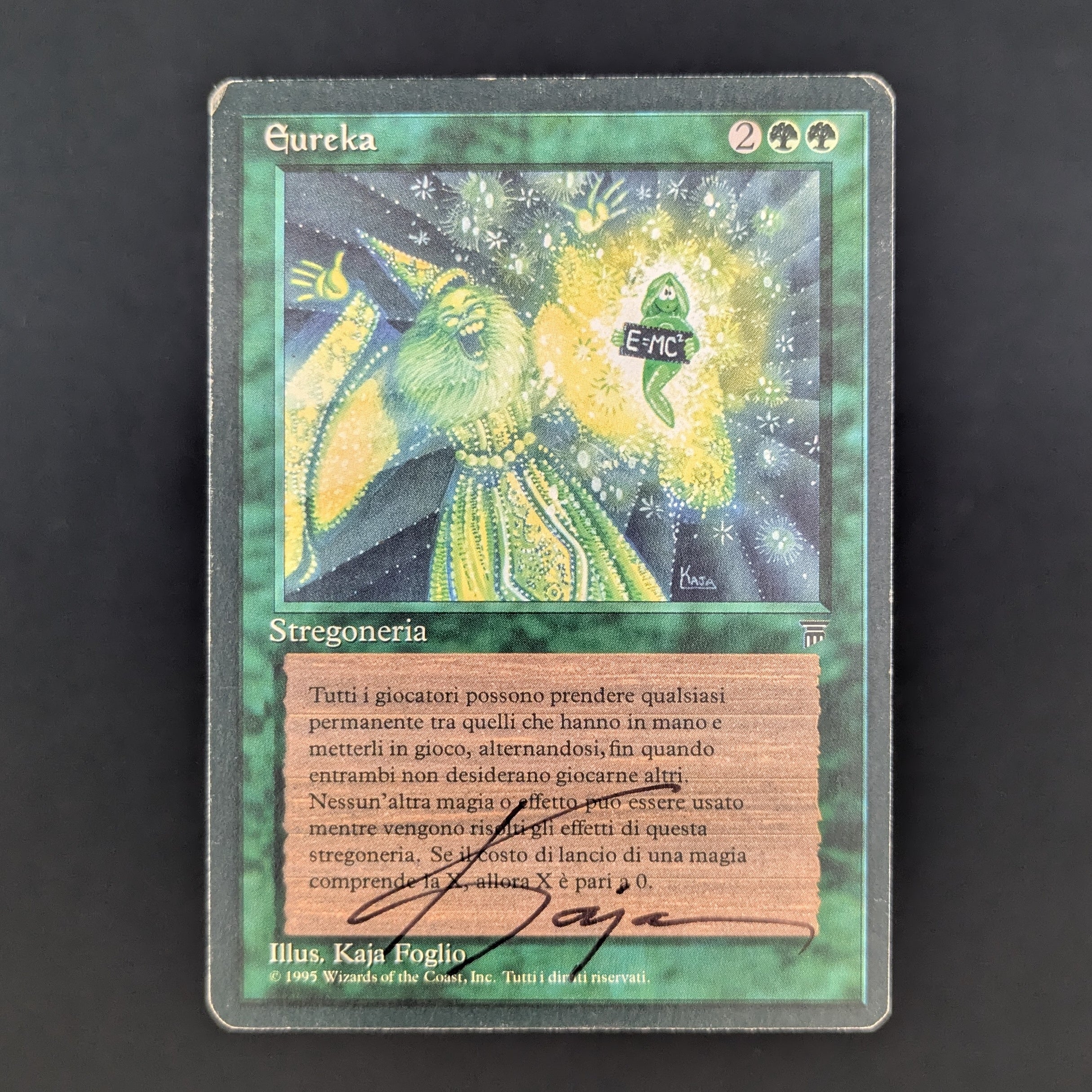 MTG Singles - Eureka - Legends Italian - LP - SIGNED - 34891