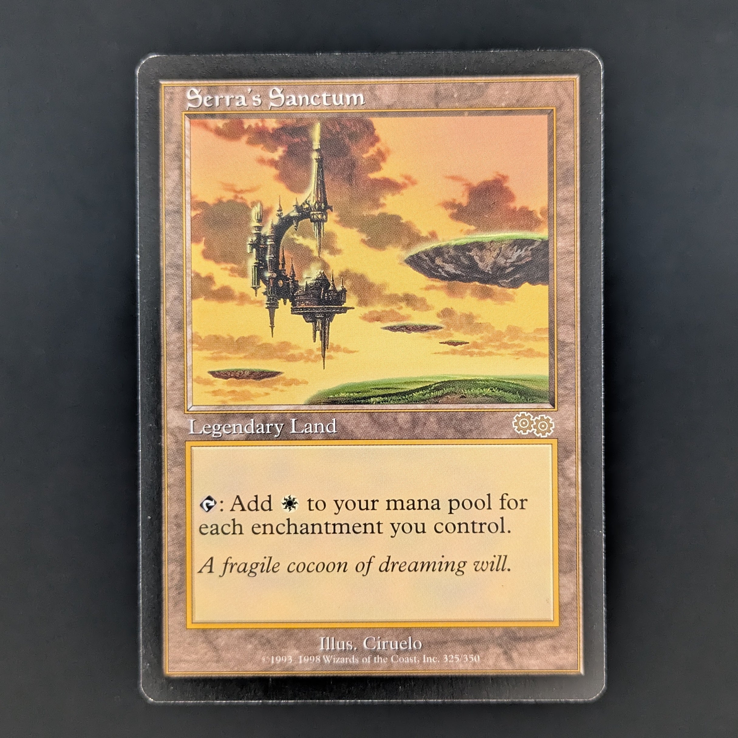 MTG Singles - Serra's Sanctum - Urza's Saga - English - NM - 34986