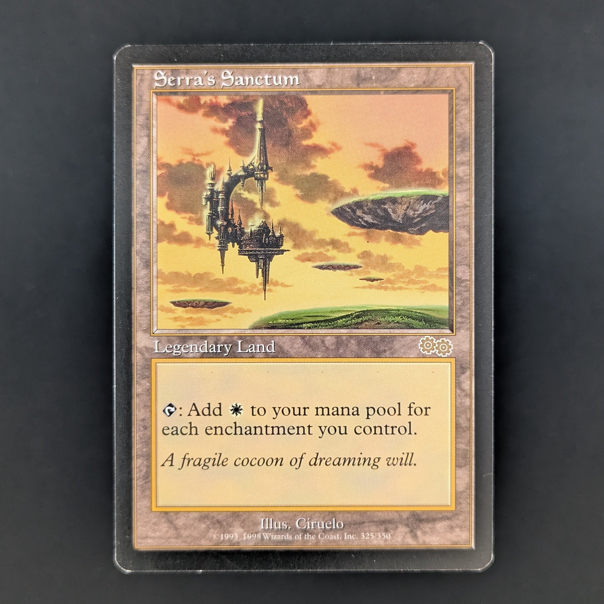 MTG Singles - Serra's Sanctum - Urza's Saga - English - EX - 34998