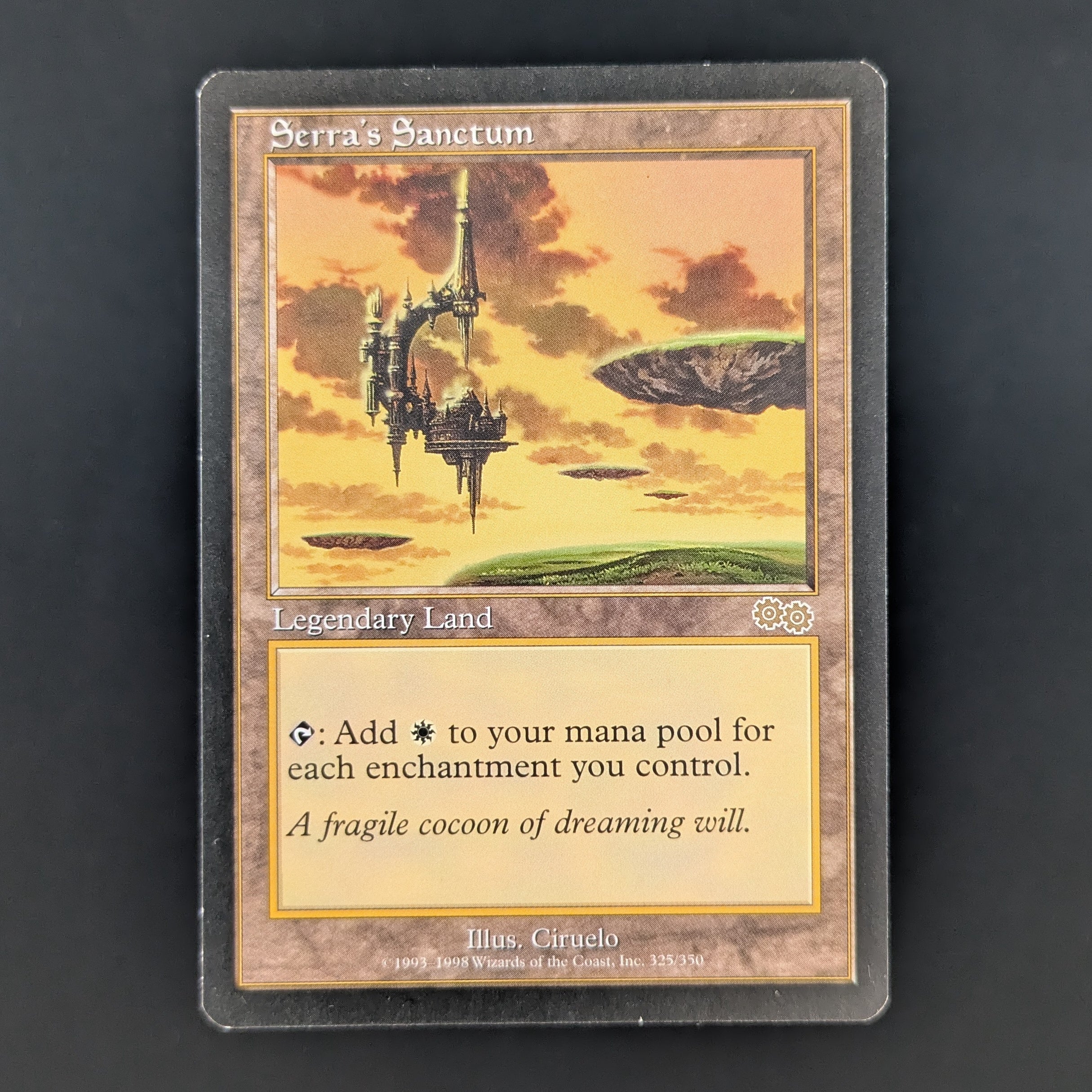 MTG Singles - Serra's Sanctum - Urza's Saga - English - EX - 35003