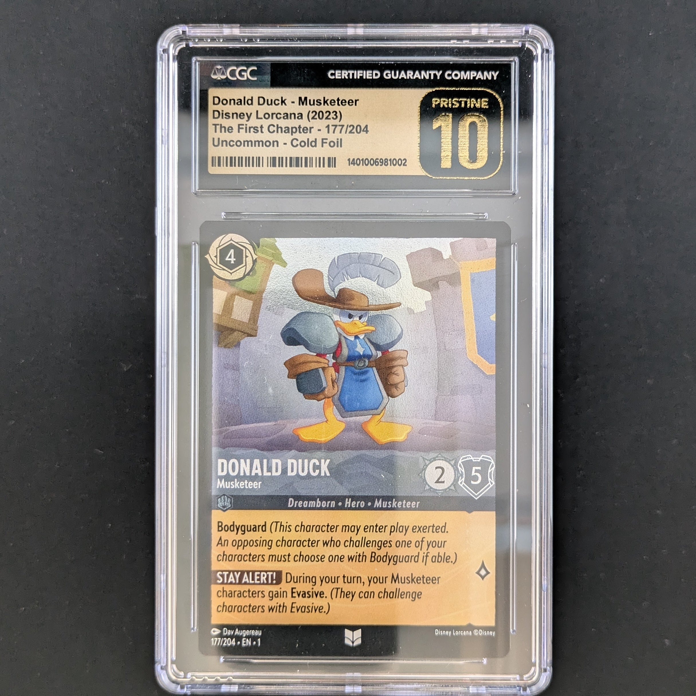 Donald Duck - Musketeer - The First Chapter - CGC 10 - Foil