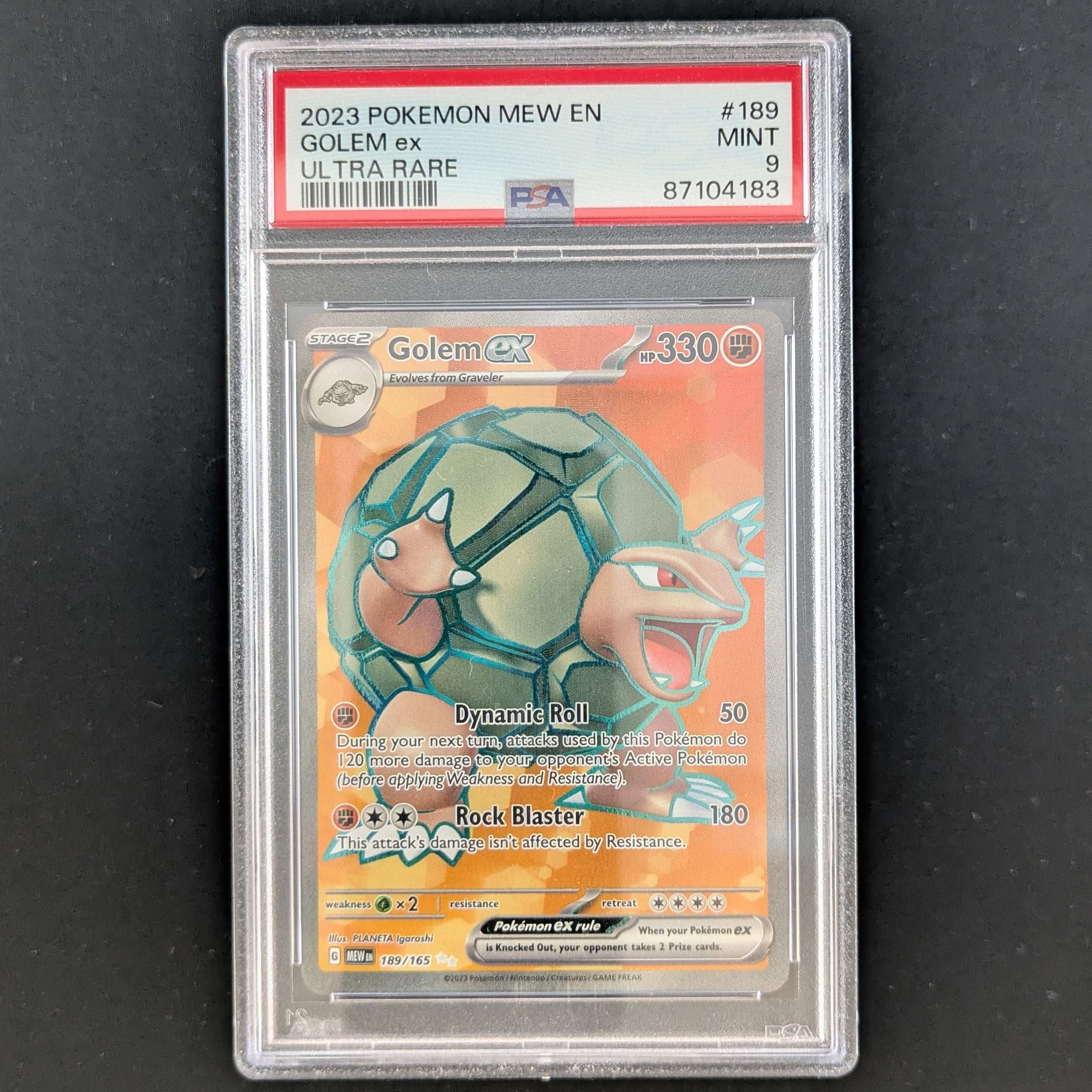 Golem ex (MEW 189) - 151 - PSA 9